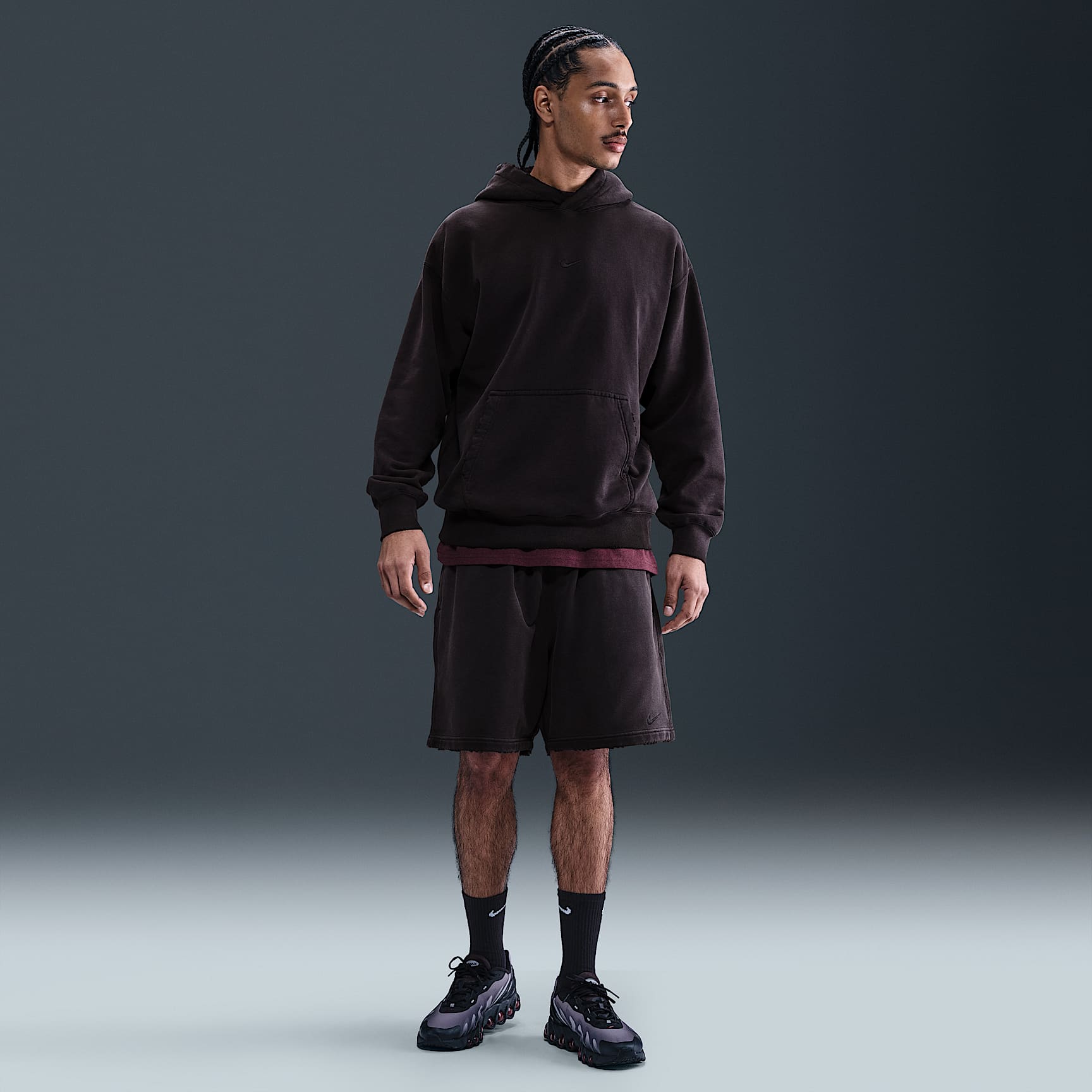 Nike Solo Swoosh Men's French Terry Pullover Hoodie