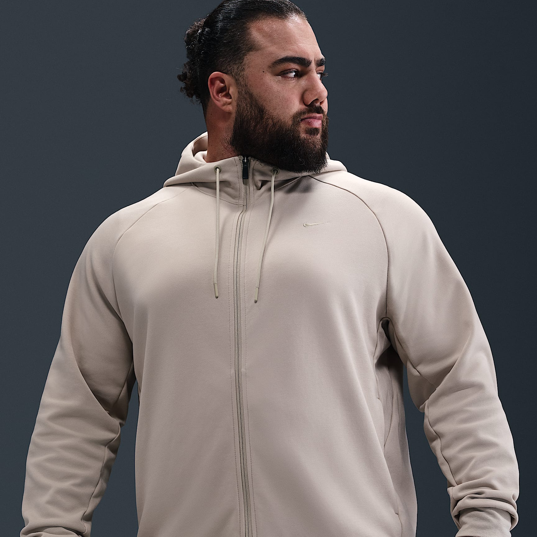 Nike Primary Fleece Men's Dri-FIT UV Full-Zip Performance Hoodie