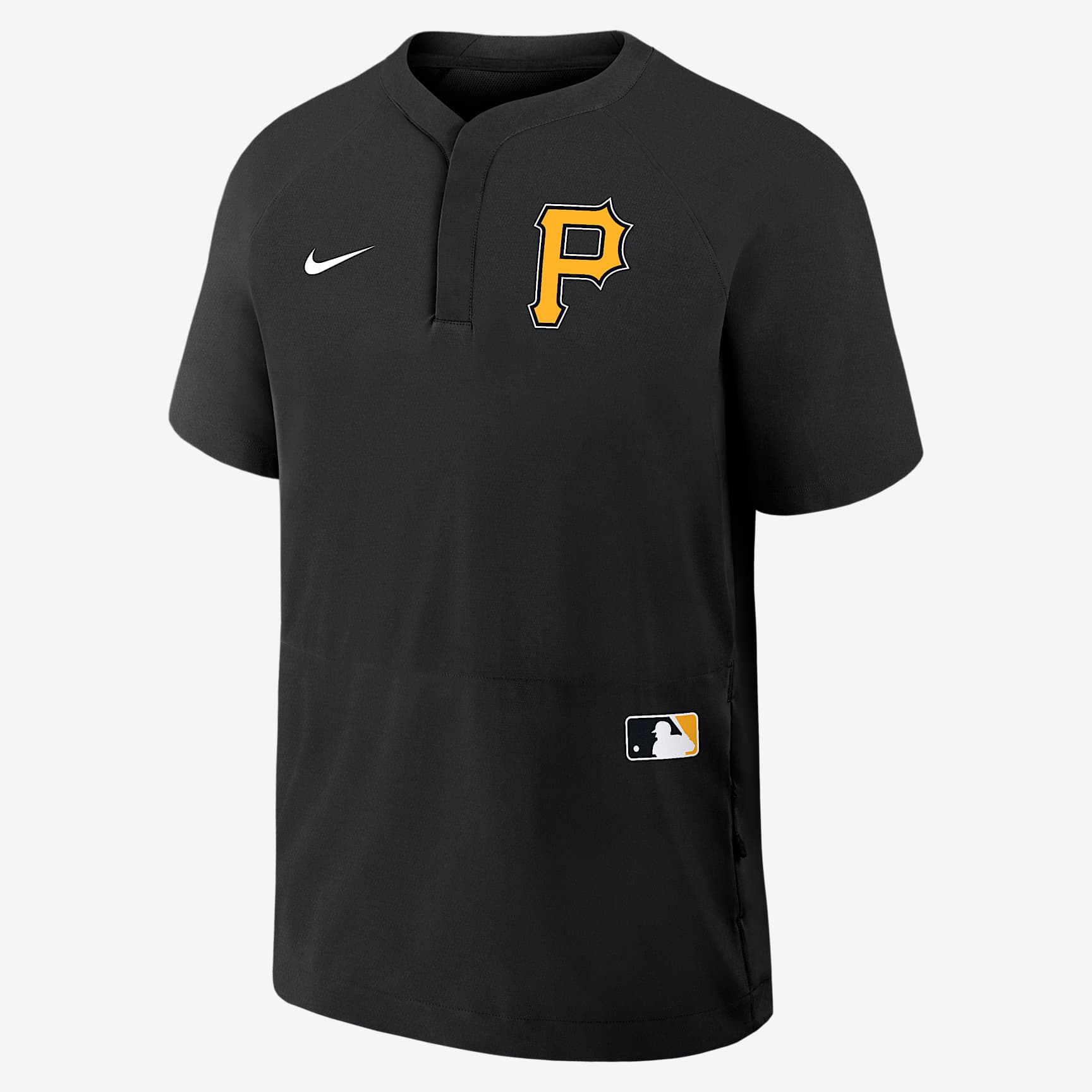 Pittsburgh Pirates Authentic Collection Men's Nike MLB Short-Sleeve Windshirt