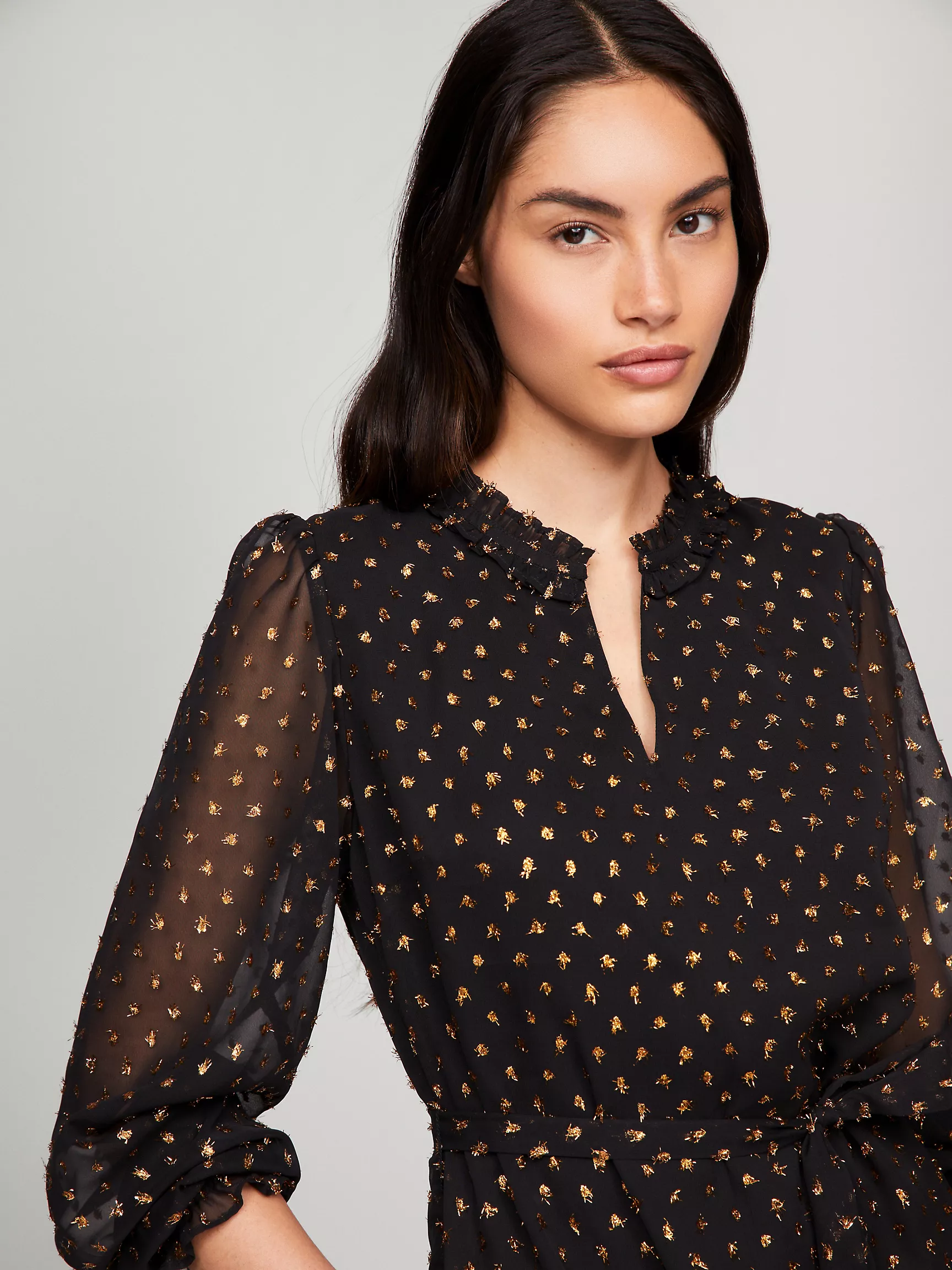 Женское платье Tommy Hilfiger, Платье-рубашка с металлическими точками