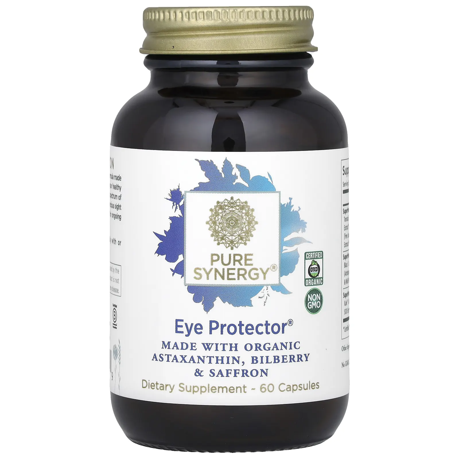 Pure Synergy, Eye Protector, пищевая добавка для поддержки здоровья глаз, 60 капсул