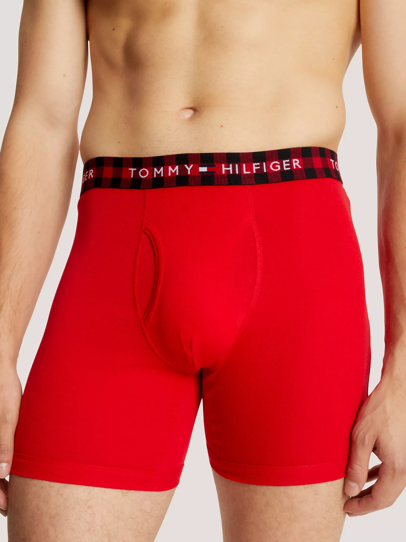 Мужское нижнее белье Tommy Hilfiger, Классические хлопковые боксеры-брифы (набор 3 шт.)