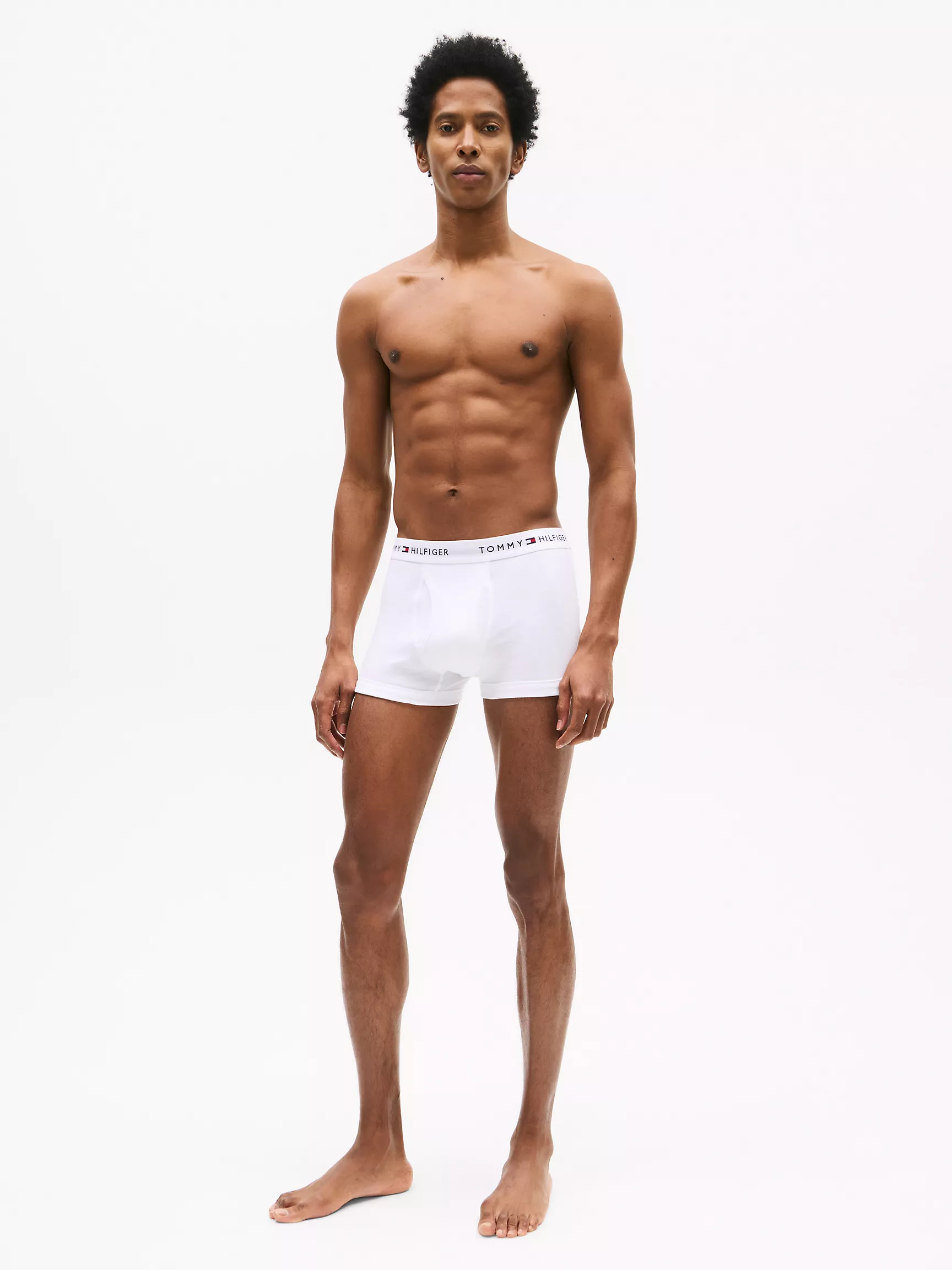 Мужское нижнее белье Tommy Hilfiger, Классические хлопковые трусы-боксёры (набор 3 шт.)