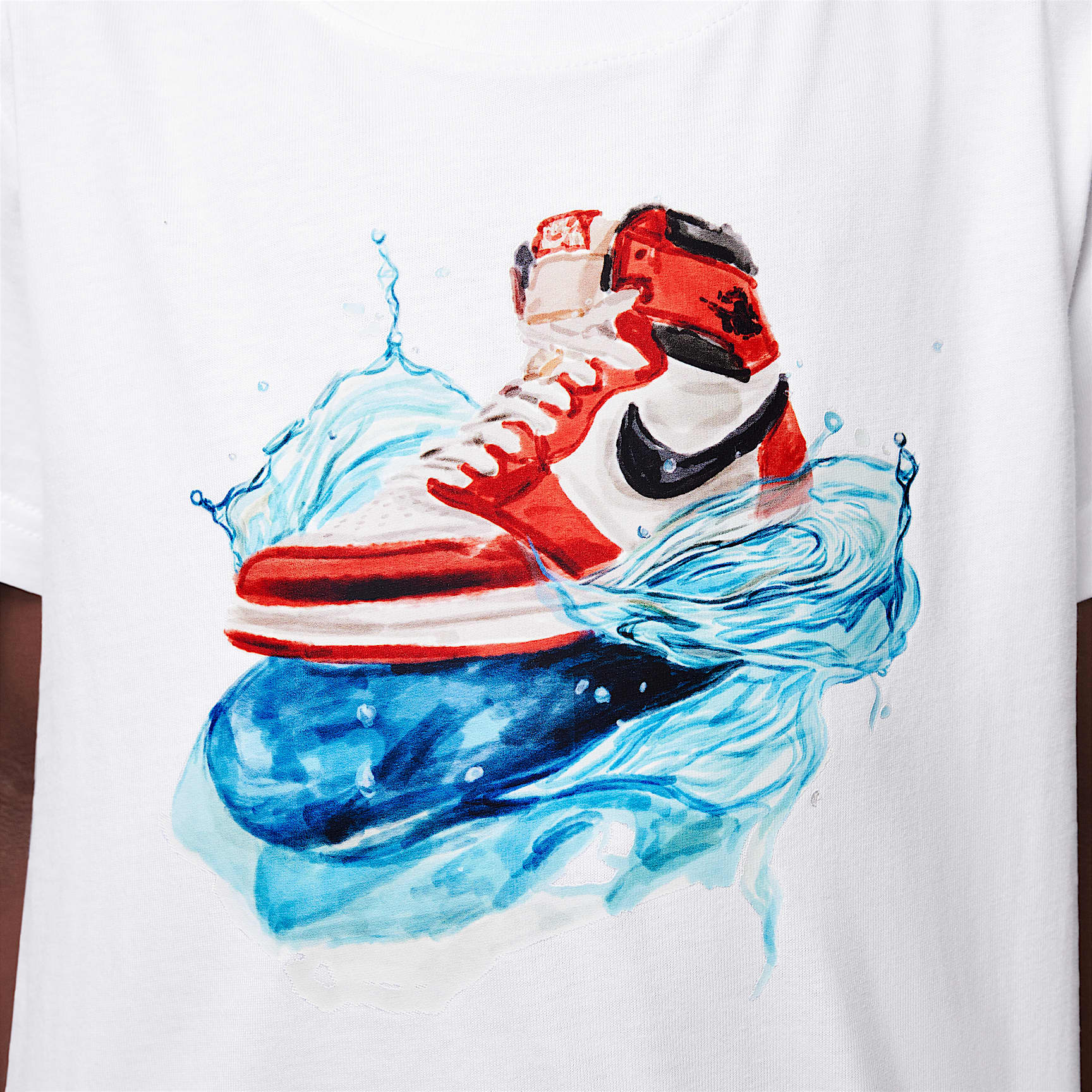 Jordan Little Kids' AJ1 Wave T-Shirt