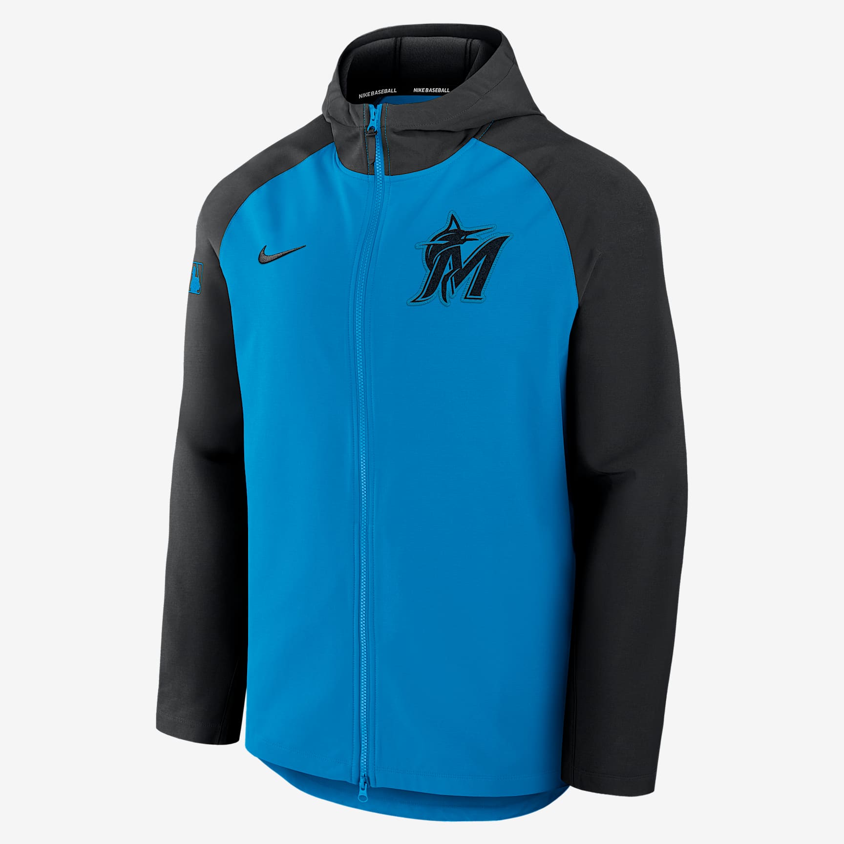 Miami Marlins Authentic Collection Men’s Nike Therma MLB Full-Zip Jacket