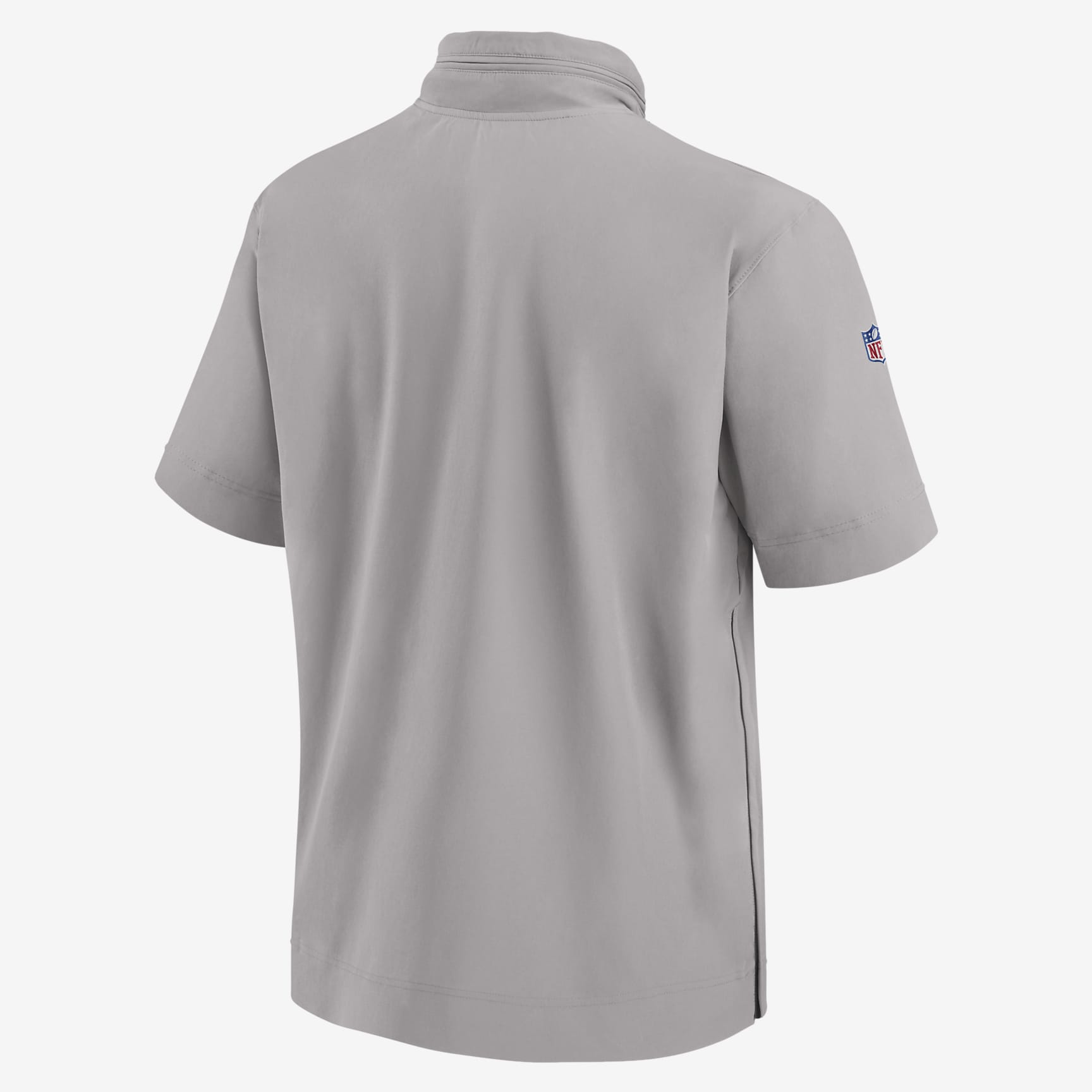 Miami Dolphins Sideline Coach Men's Nike NFL 1/2-Zip Short-Sleeve Hooded Jacket