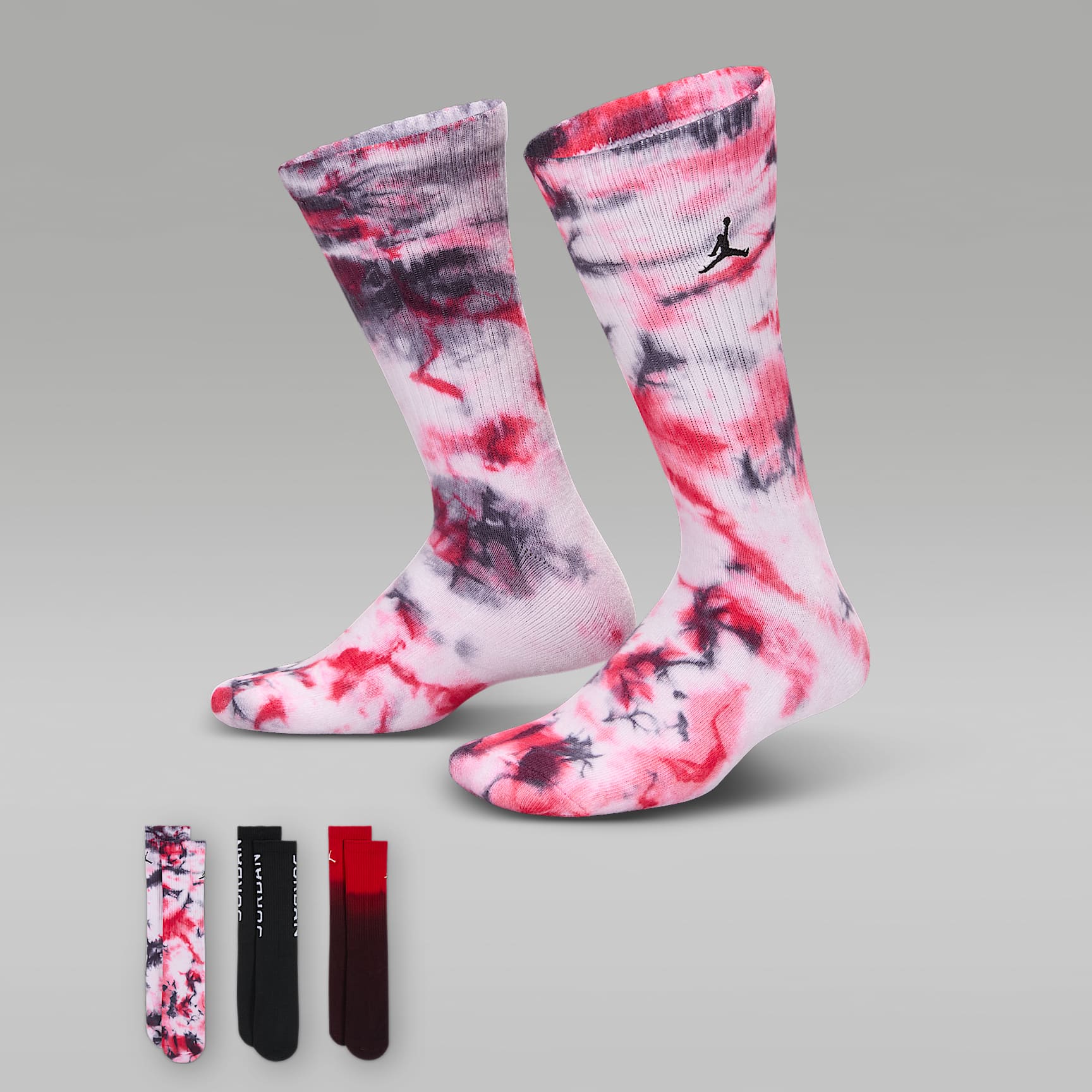 Jordan Essentials Big Kids' Poolside Crew Socks (3 Pairs)