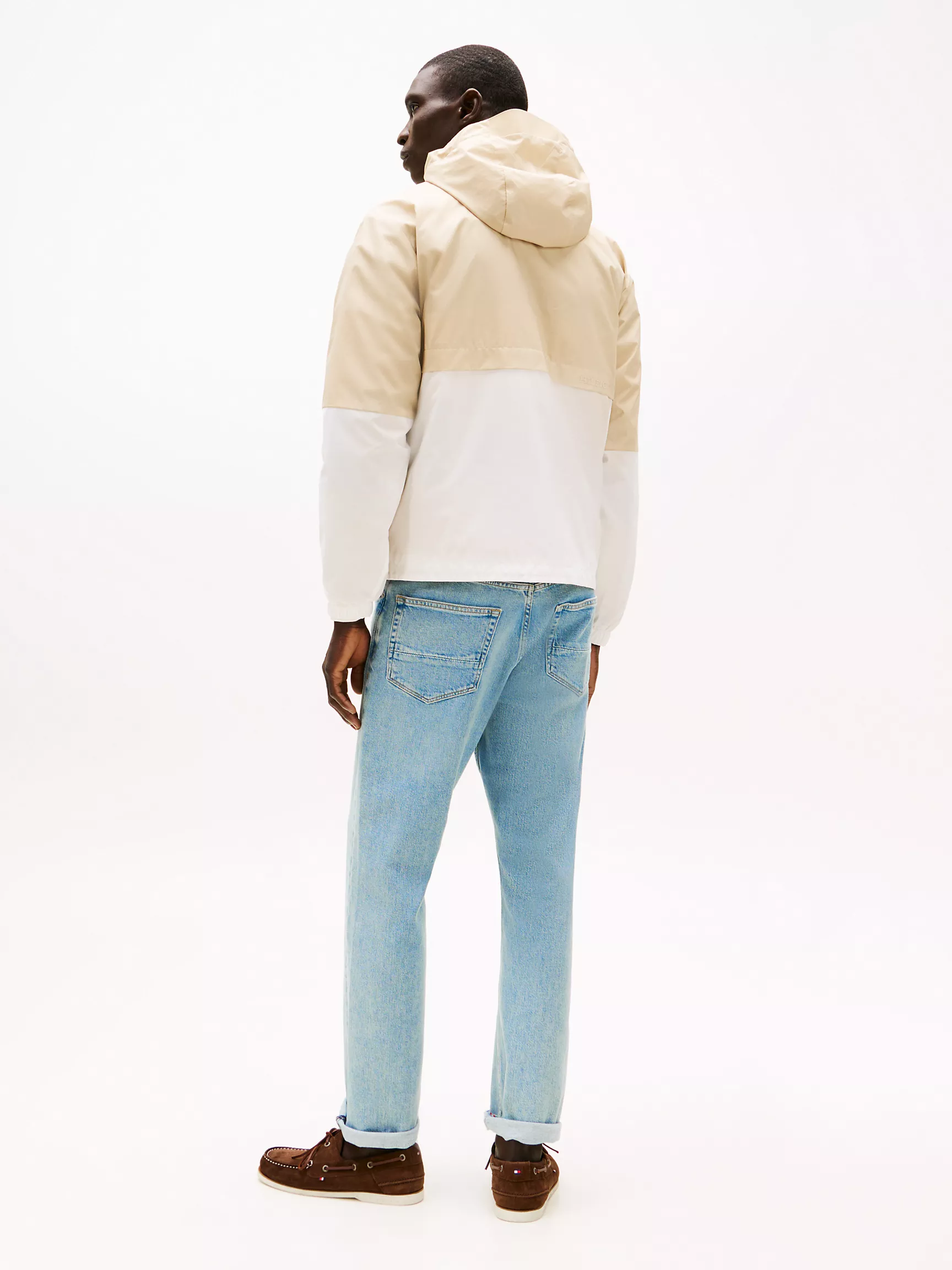 Мужская куртка Tommy Hilfiger, Куртка-колорблок из рипстопа с капюшоном