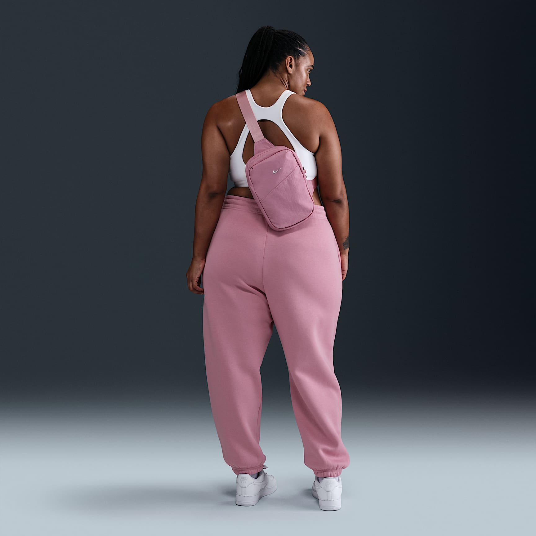 Nike Sportswear Phoenix Fleece Women's High-Waisted Oversized Sweatpants (Plus Size)