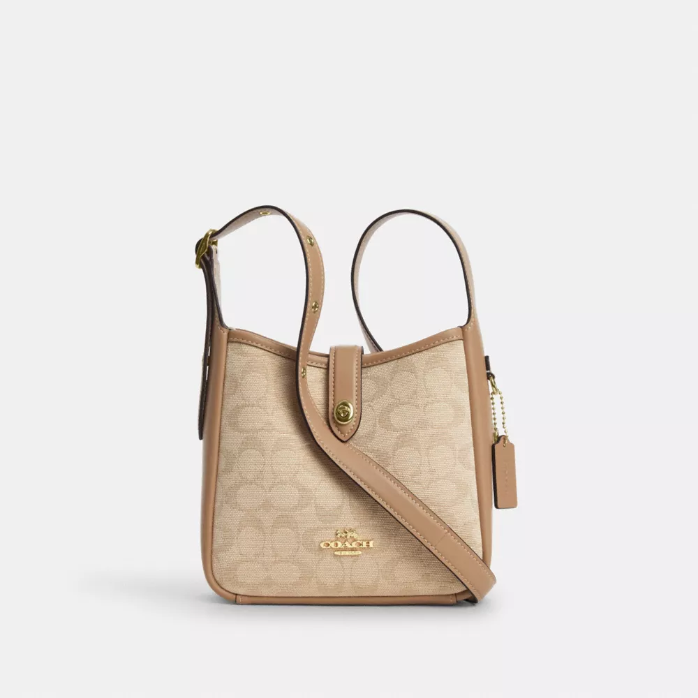 Сумка COACH Hadley Mini Crossbody Bag With Signature Canvas