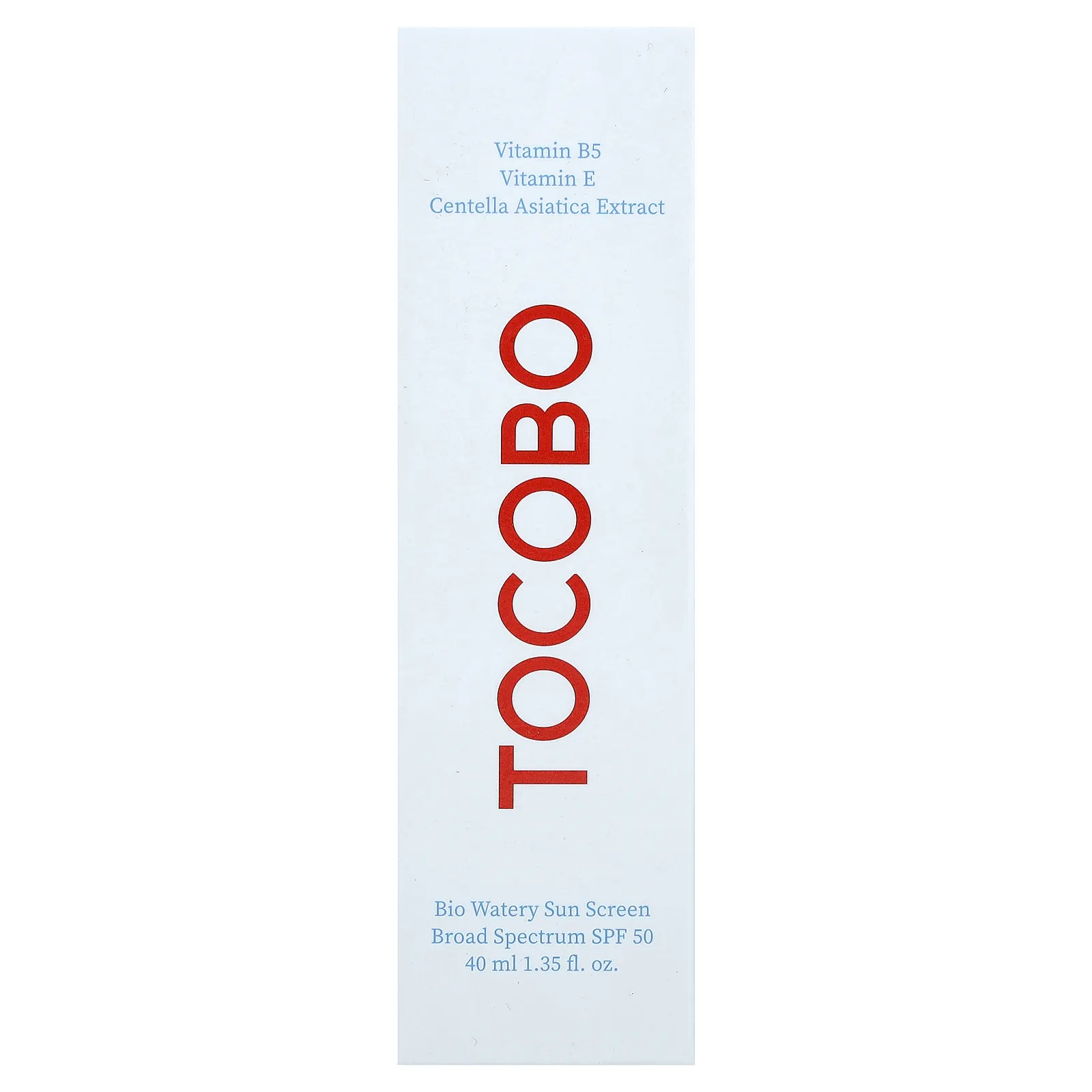 Tocobo, Bio Watery Sun Screen, увлажняющее средство от солнца, SPF 50, 40 мл (1,35 жидк. унции)