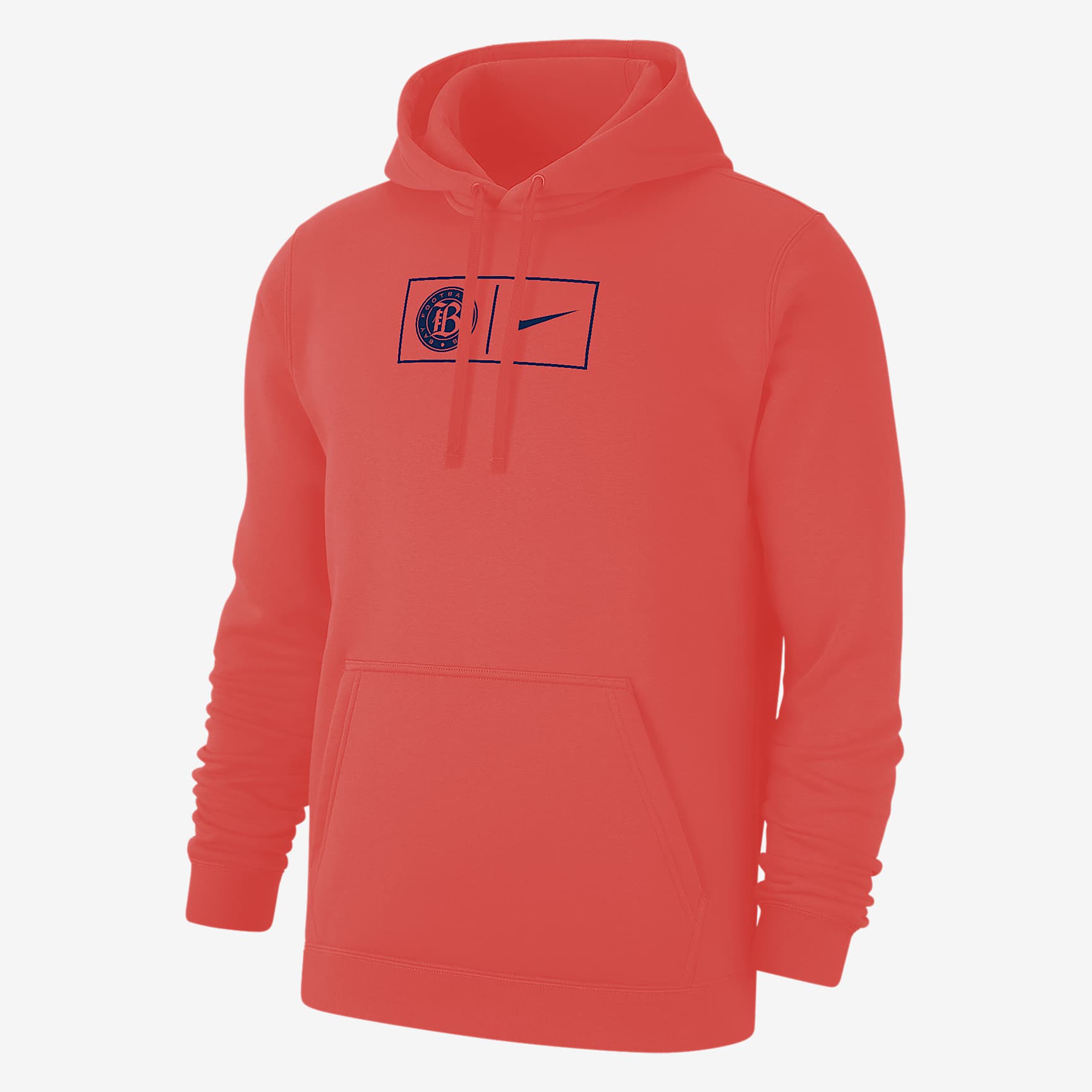 Bay FC Club Men's Nike NWSL Fleece Pullover Hoodie