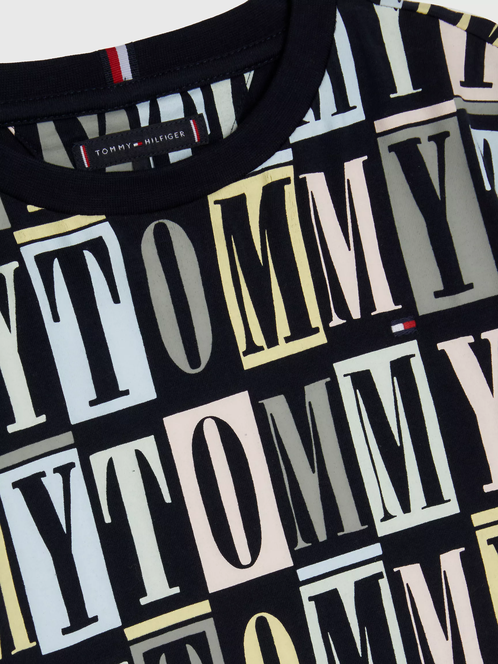 Футболка Tommy Hilfiger для мальчиков и девочек, Детская футболка Tommy