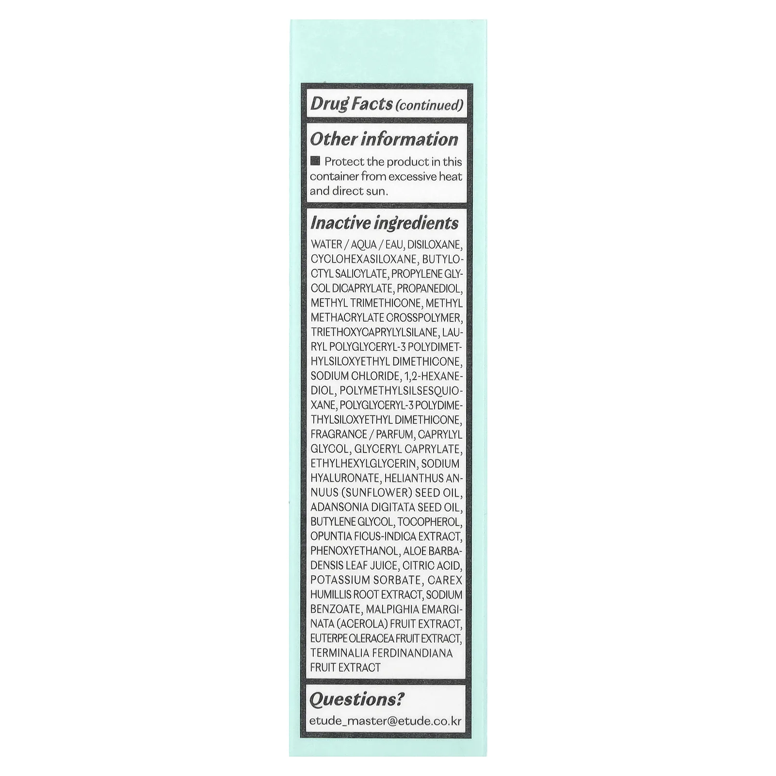 ETUDE, Sunprise, молочко для загара с легким воздушным финишем, SPF 50+, 55 мл (1,85 жидк. унц.)