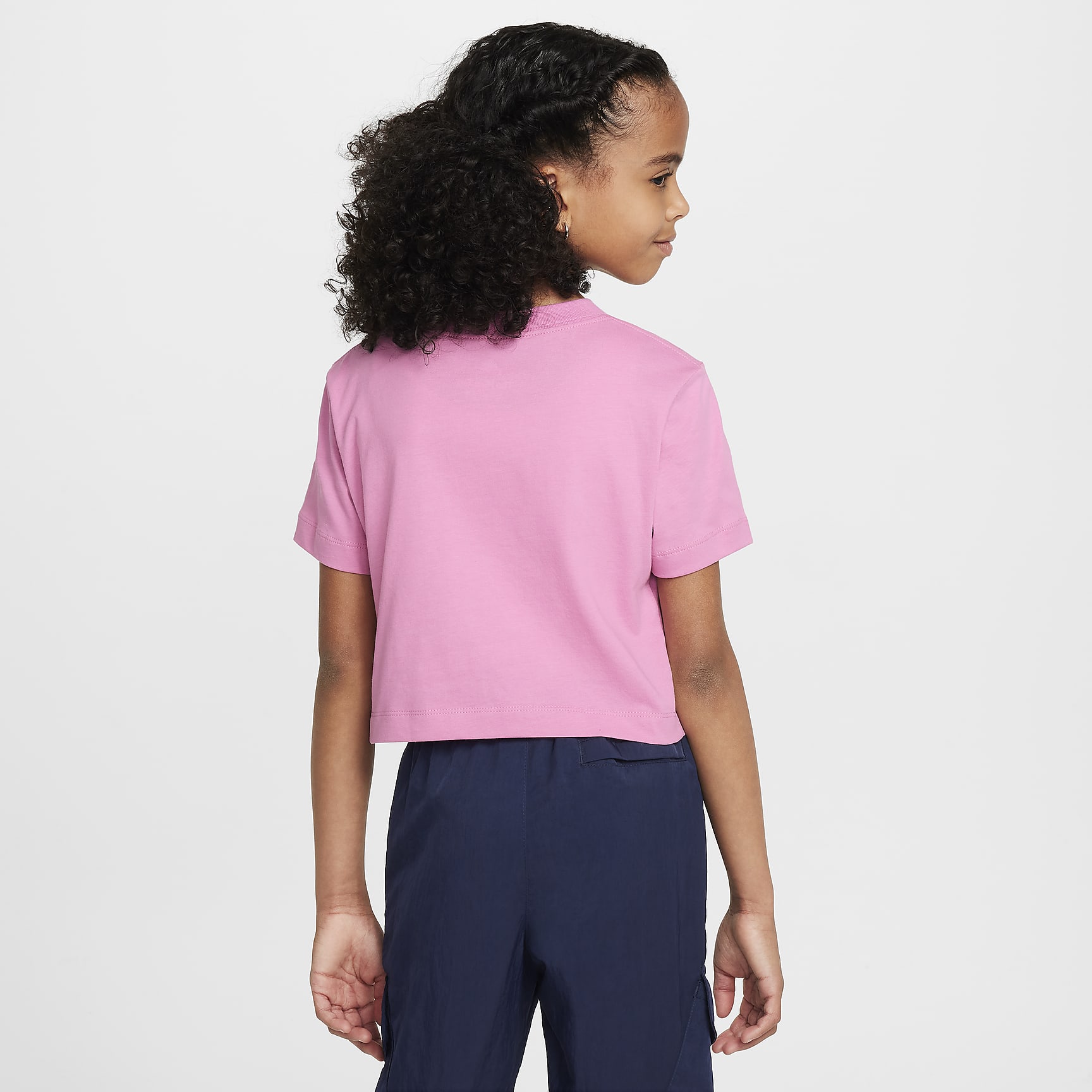 Nike Sportswear Big Kids' (Girls') Cropped T-Shirt