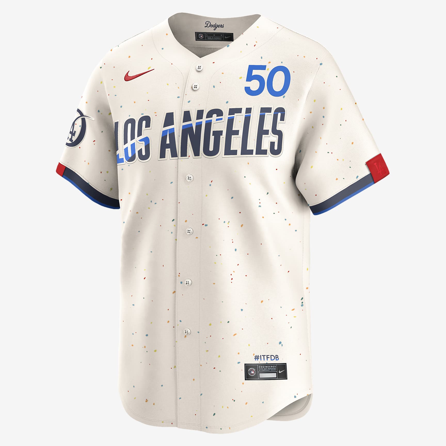 Mookie Betts Los Angeles Dodgers City Connect Men's Nike Dri-FIT ADV MLB Limited Jersey