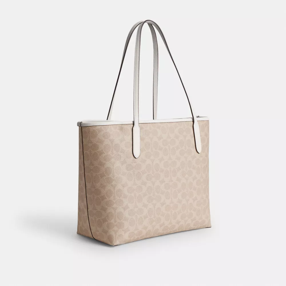 Сумка COACH City Tote Bag In Signature Canvas