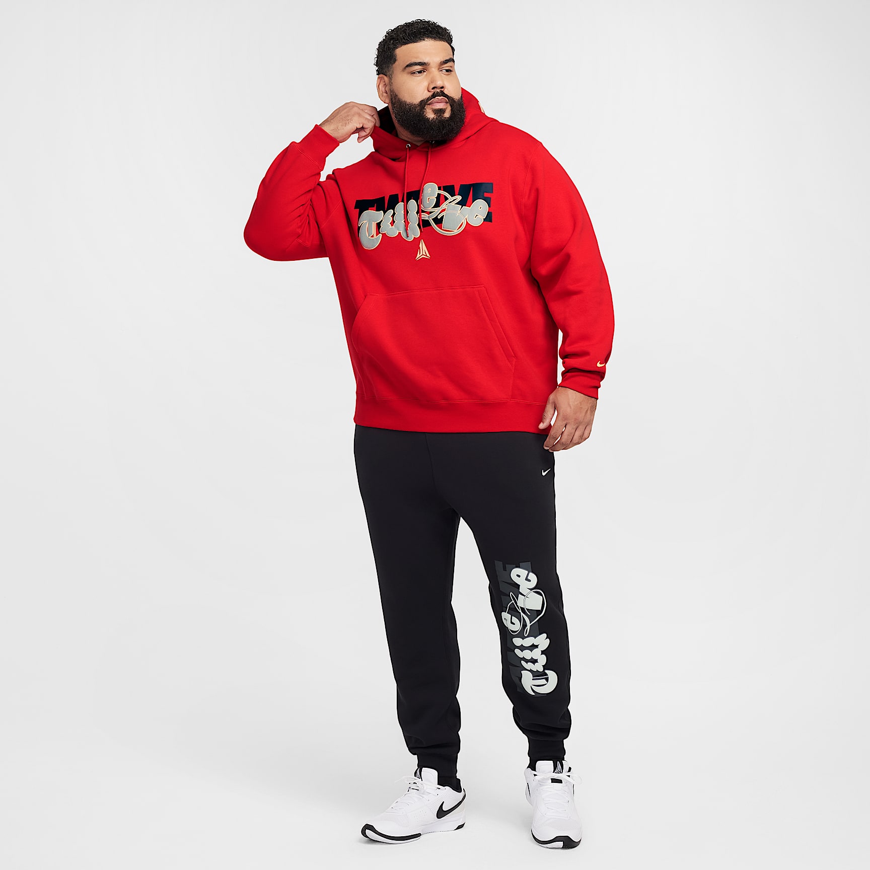 Ja Men's Fleece Basketball Hoodie