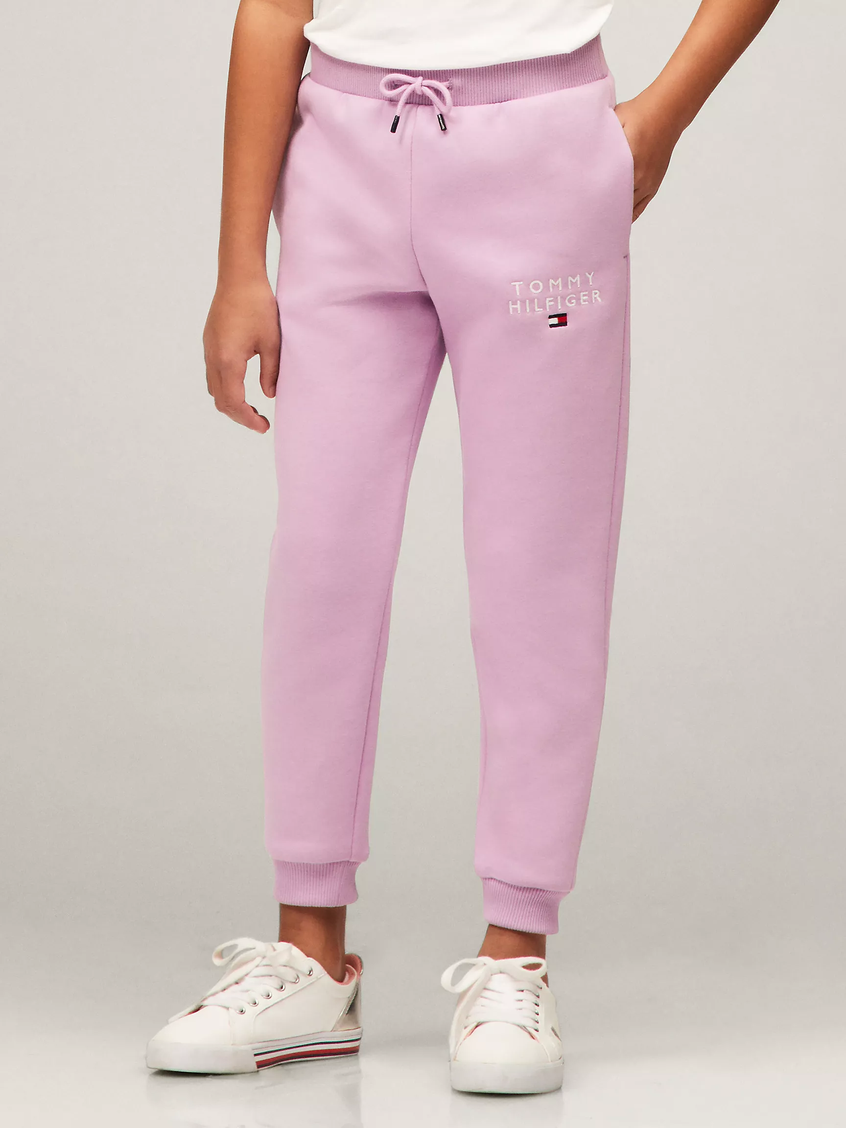 Брюки для девочек Tommy Hilfiger, Детские спортивные штаны с логотипом Hilfiger