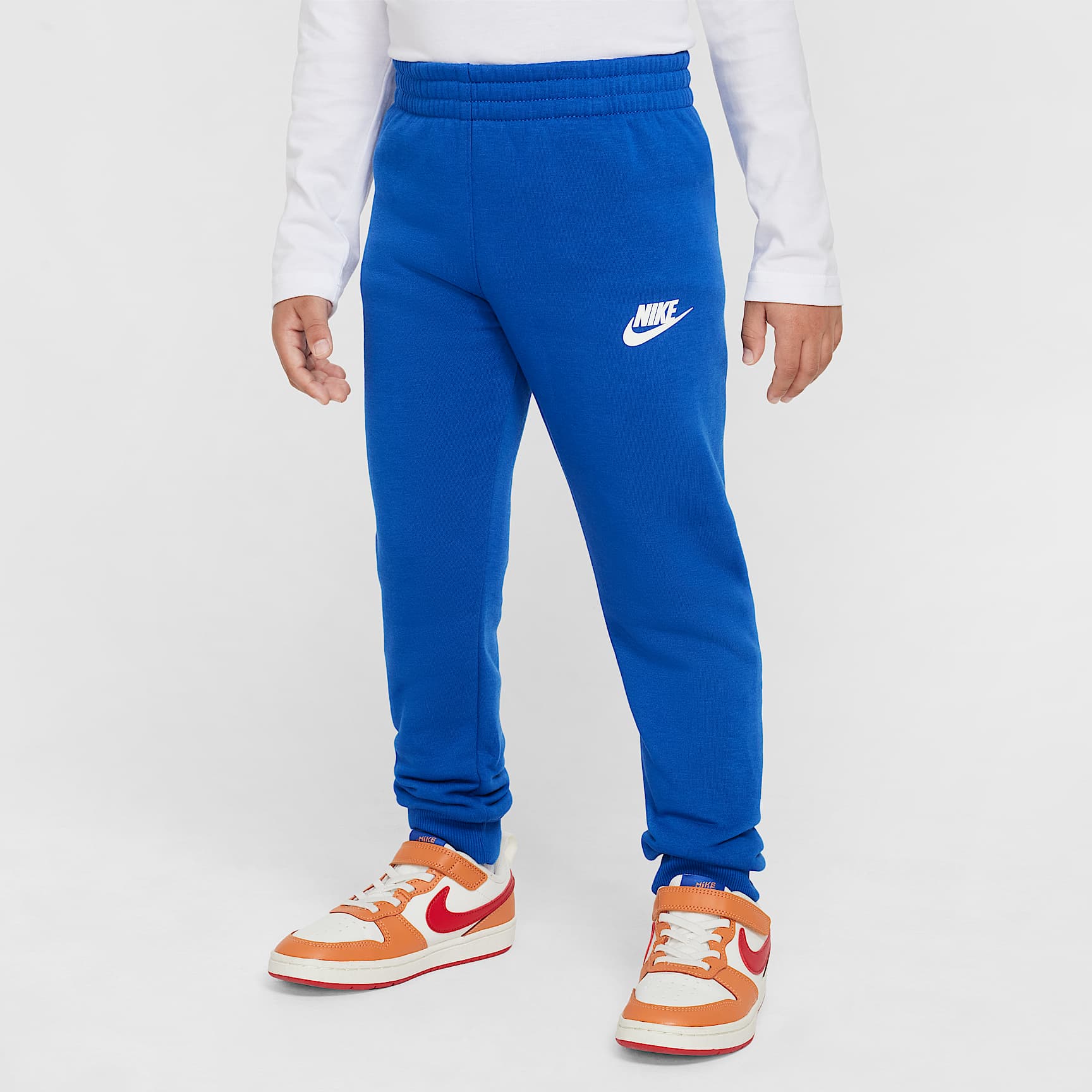 Nike Club Little Kids' Long Sleeve T-Shirt, Vest, and Pants Set
