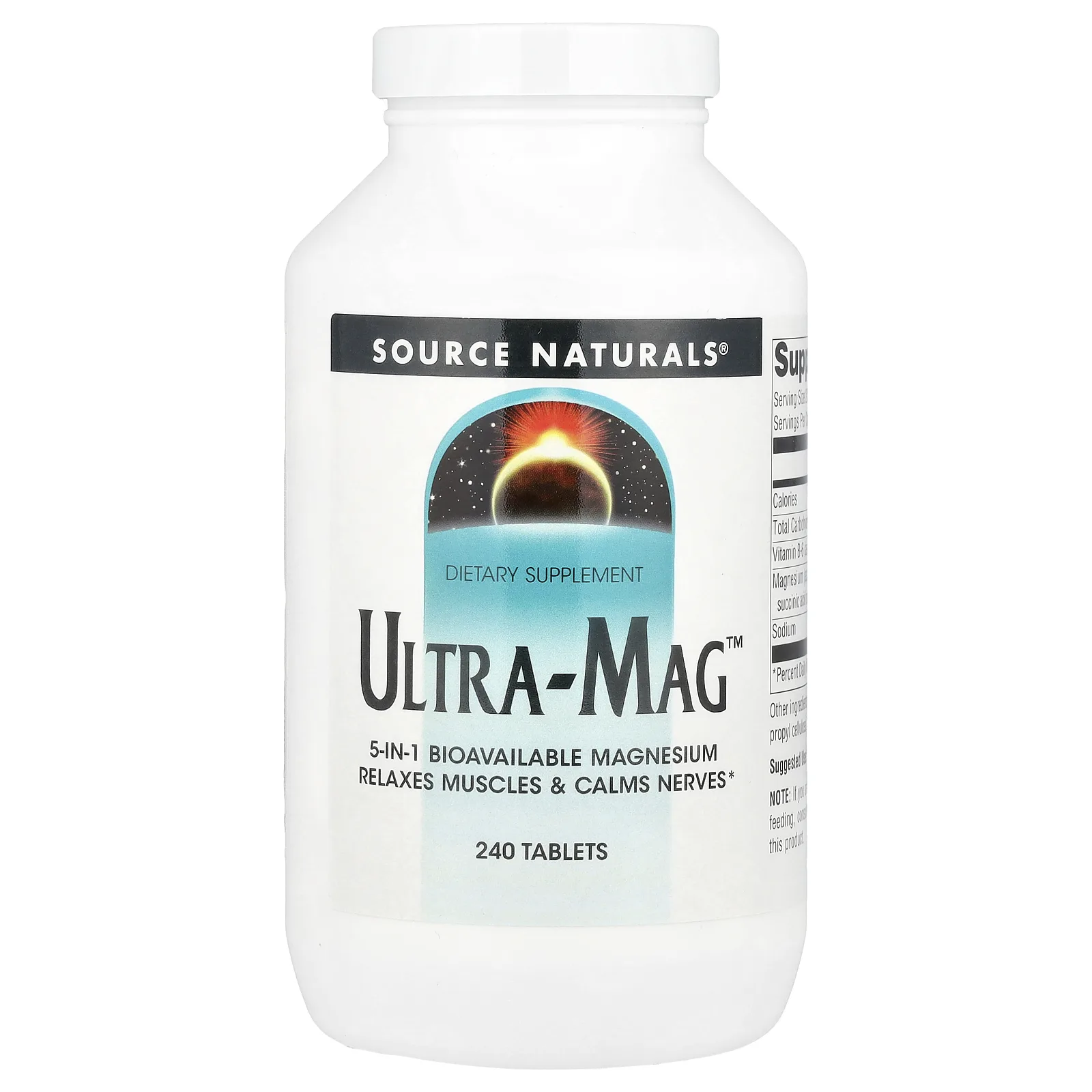 Source Naturals, Ultra-MAG ™, 240 таблеток