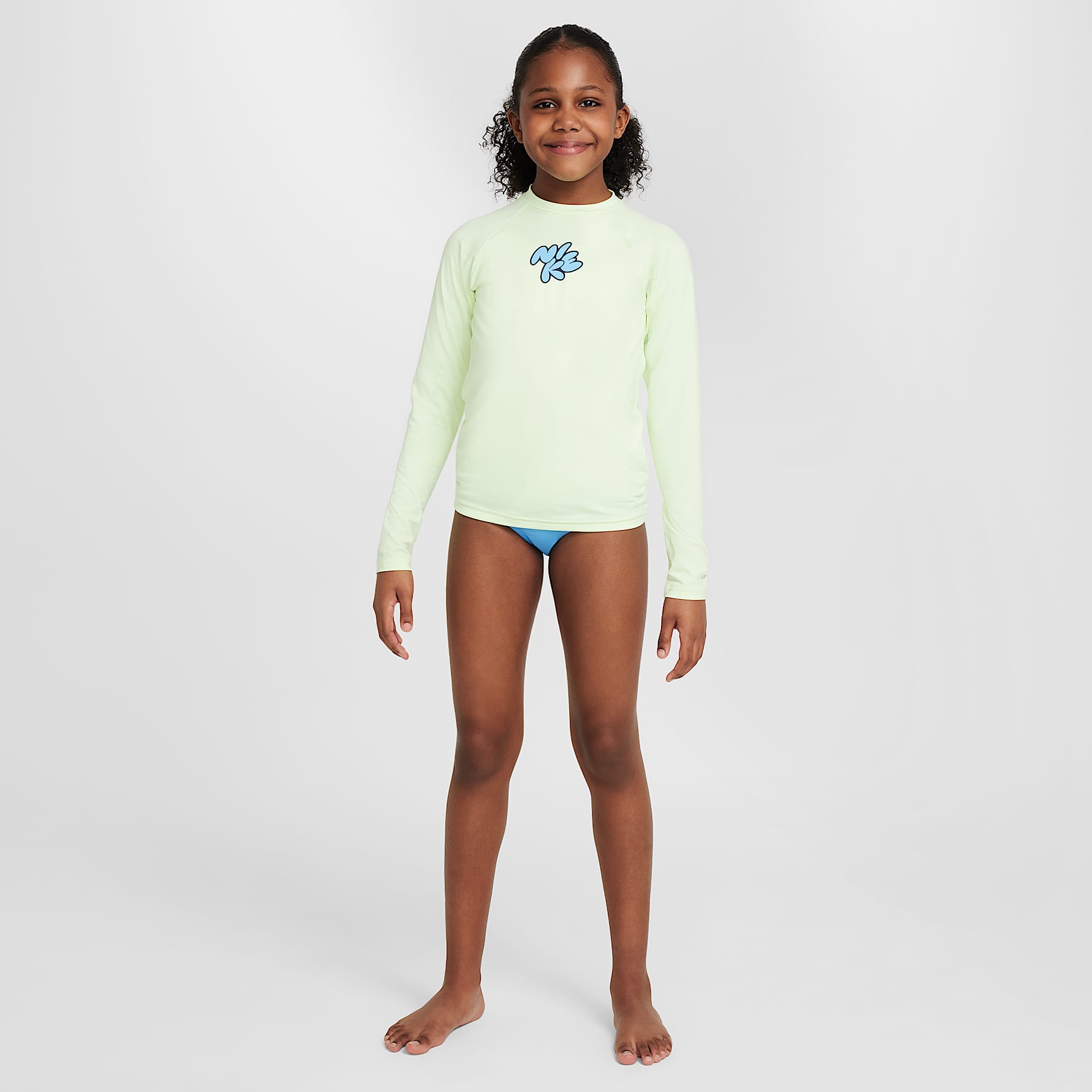 Nike Swim Big Kids' (Girls') Dri-FIT Long-Sleeve Hydroguard