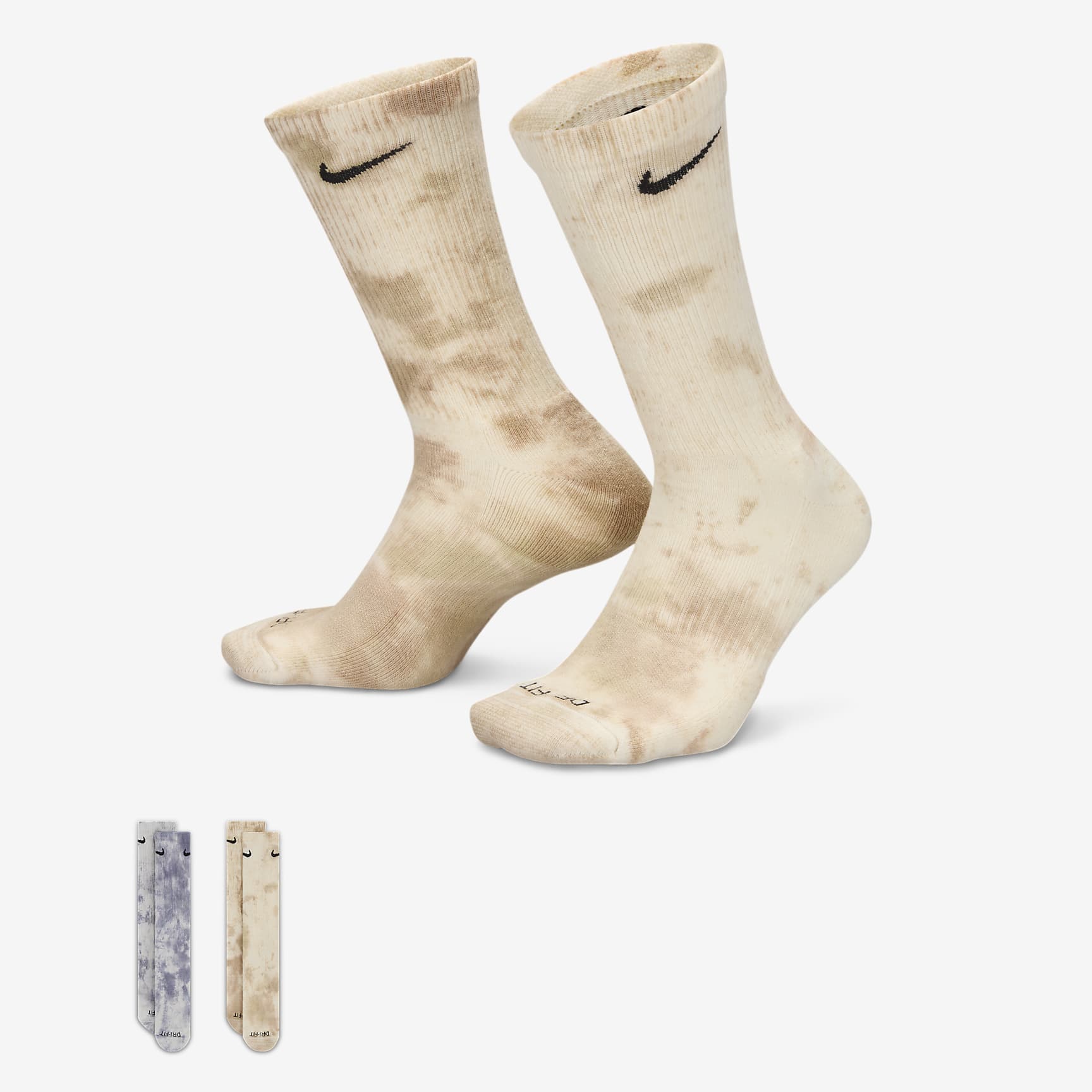 Nike Everyday Plus Cushioned Crew Socks (2 Pairs)