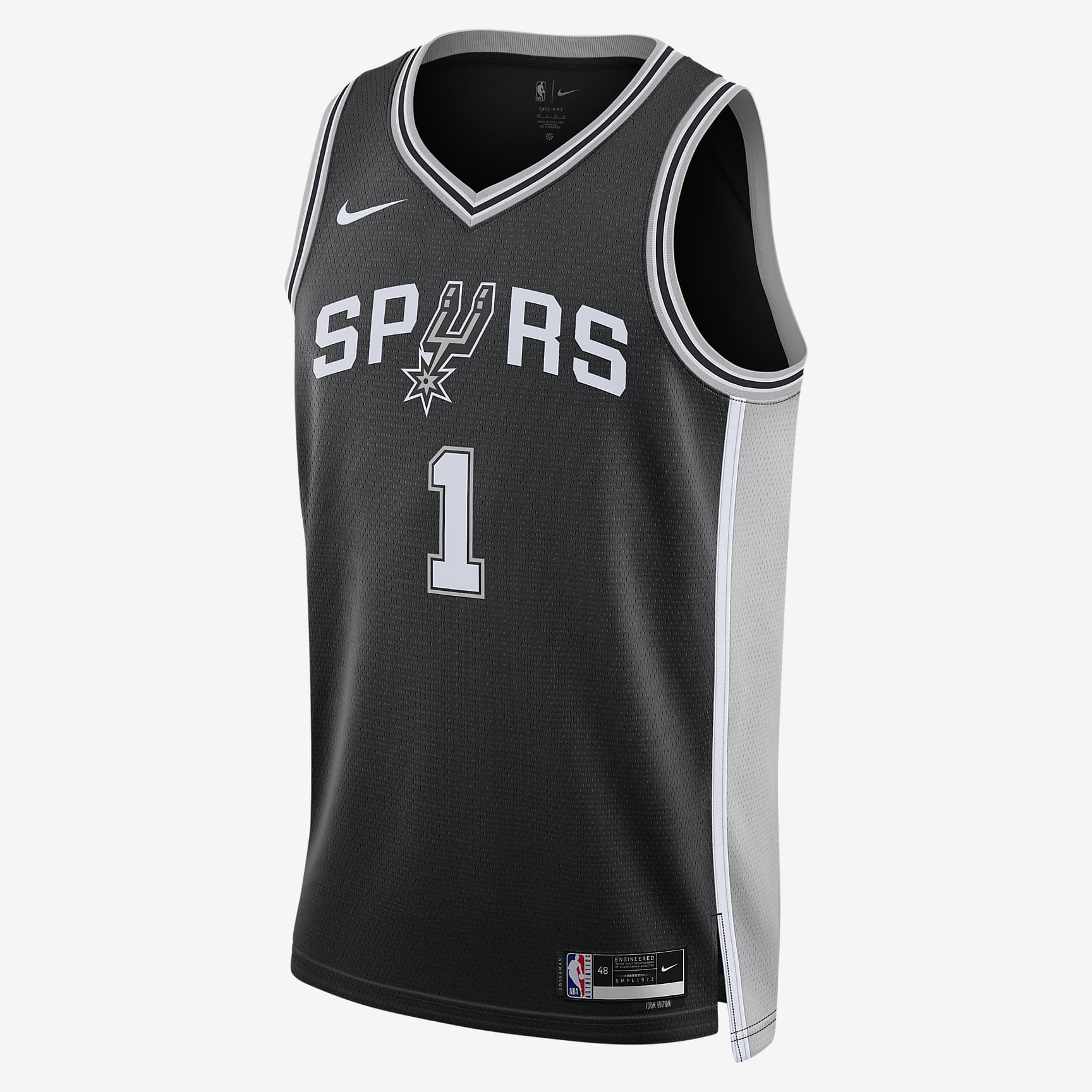 San Antonio Spurs Icon Edition 2022/23 Men's Nike Dri-FIT NBA Swingman Jersey