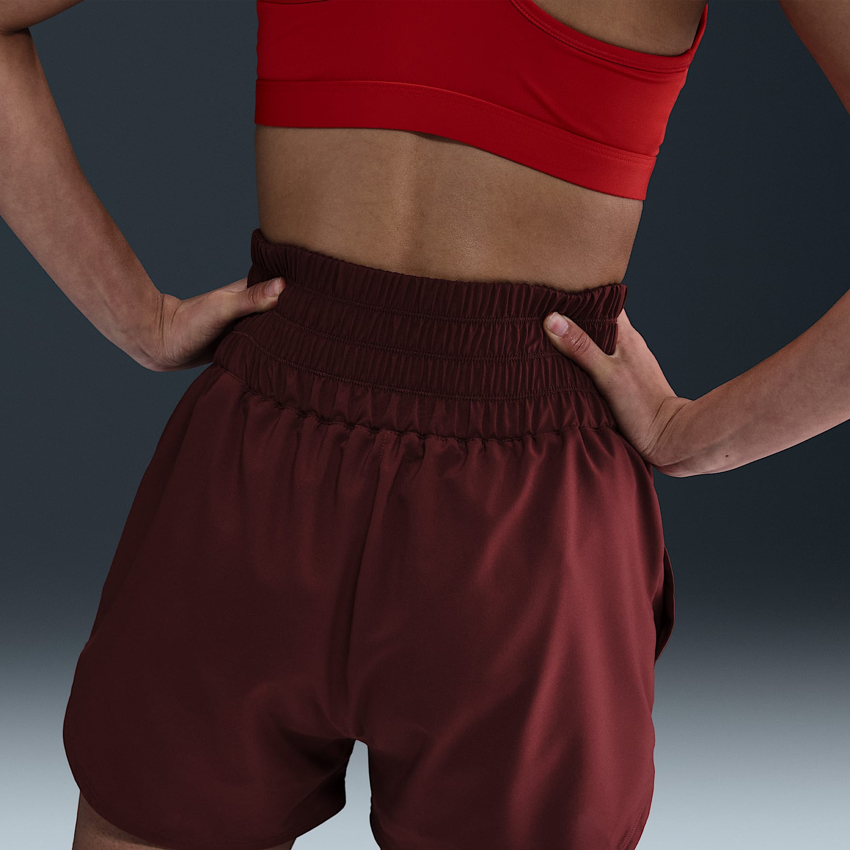 Nike One Women's Dri-FIT Ultra High-Waisted 3" Brief-Lined Shorts