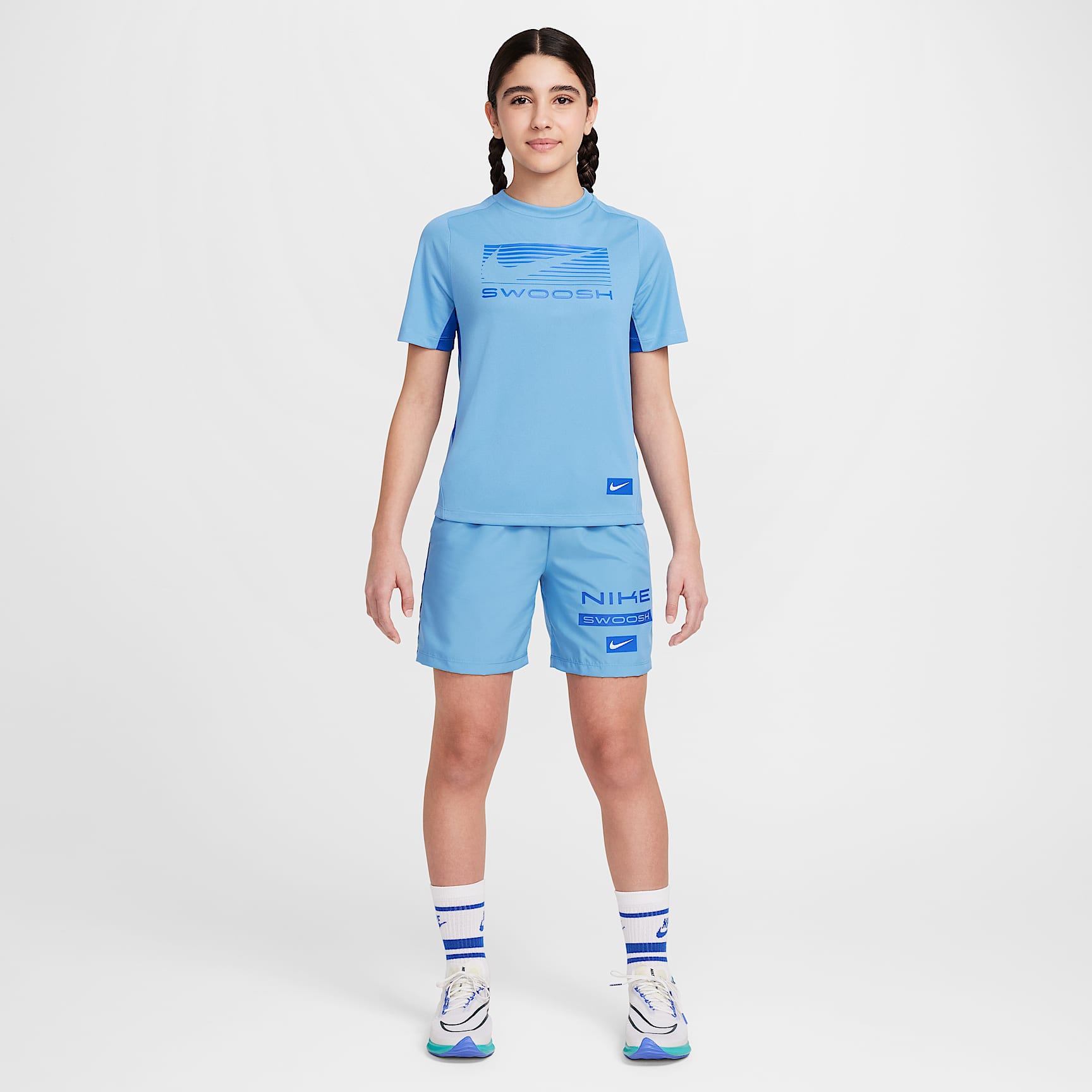 Nike Multi Big Kids' (Boys') Dri-FIT Short-Sleeve Top