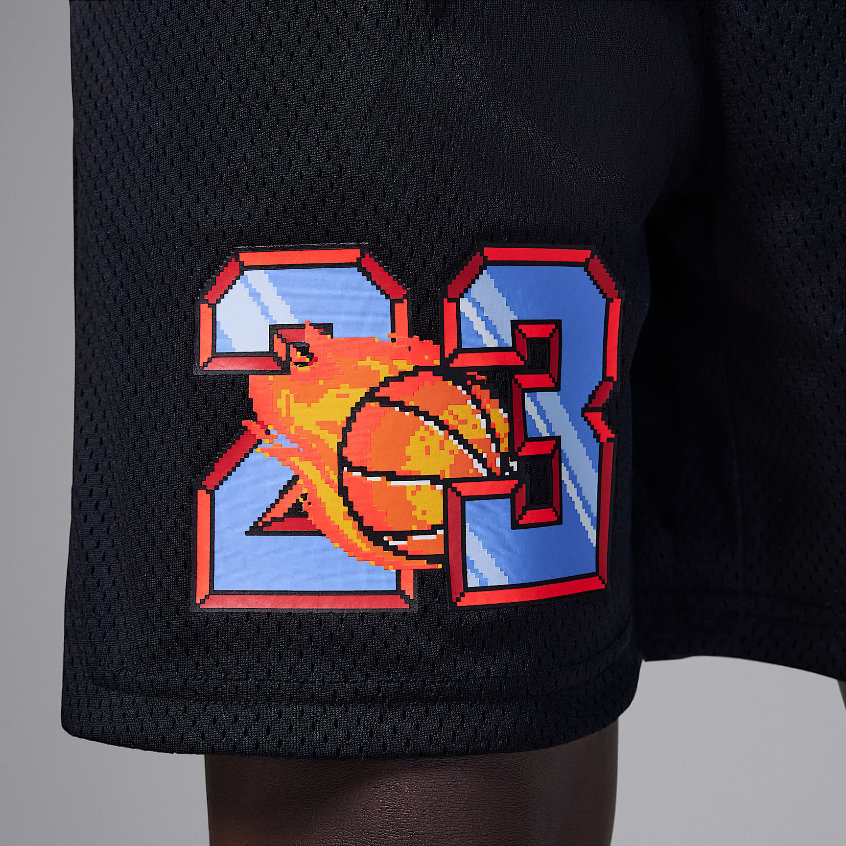 Jordan Customized Air Big Kids' Flame Shorts