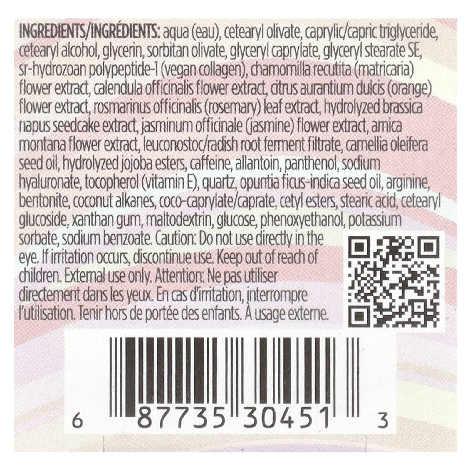 Pacifica, Vegan Collagen, Восстанавливающий крем для кожи вокруг глаз, 0,5 жидкой унции (15 мл)