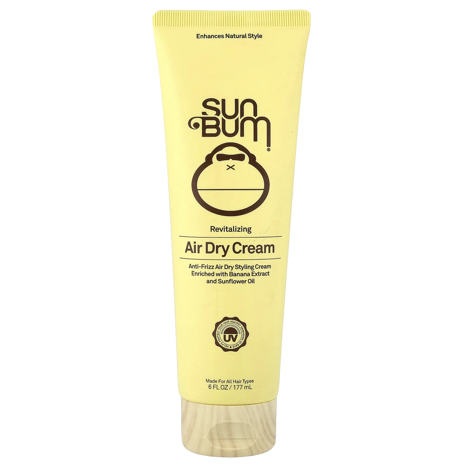 Sun Bum, восстанавливающий крем для сухого воздуха, для всех типов волос, 177 мл (6 жидк. унций)