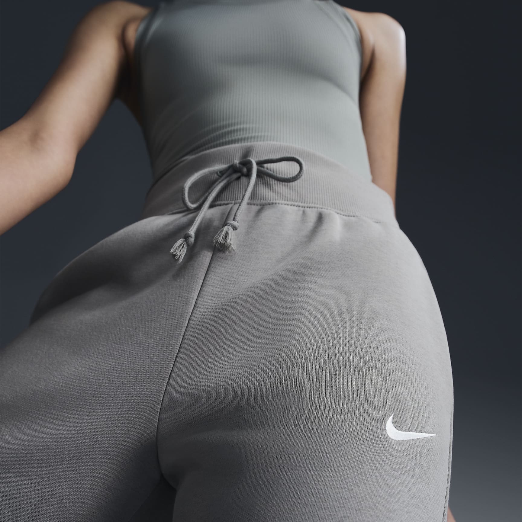Nike Sportswear Phoenix Fleece Women's High-Waisted Wide-Leg Sweatpants