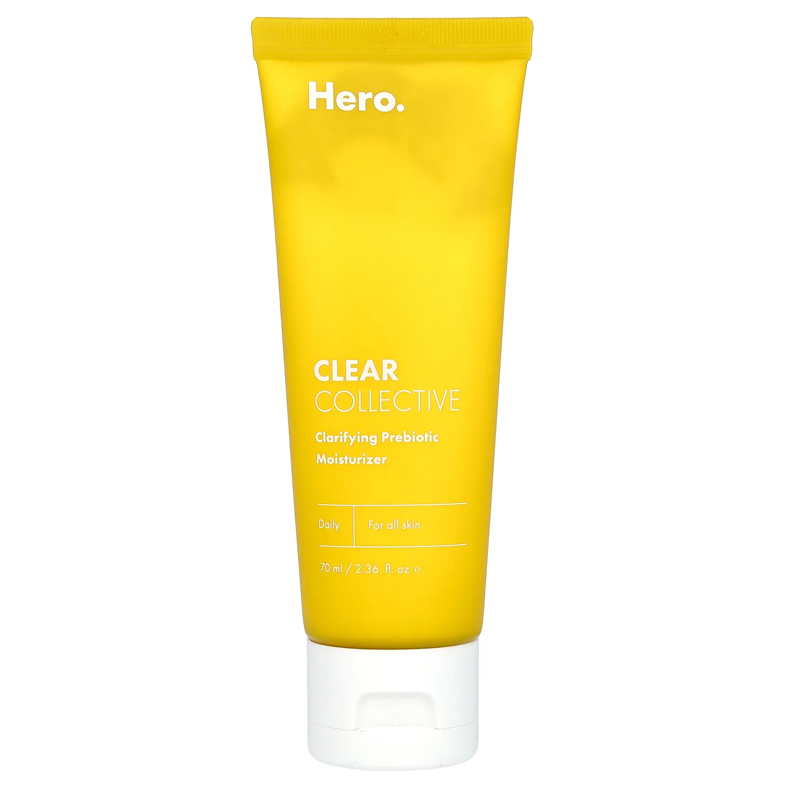Hero Cosmetics, Clear Collective, очищающий увлажняющий крем с пребиотиками, 70 мл (2,36 жидк. унции)