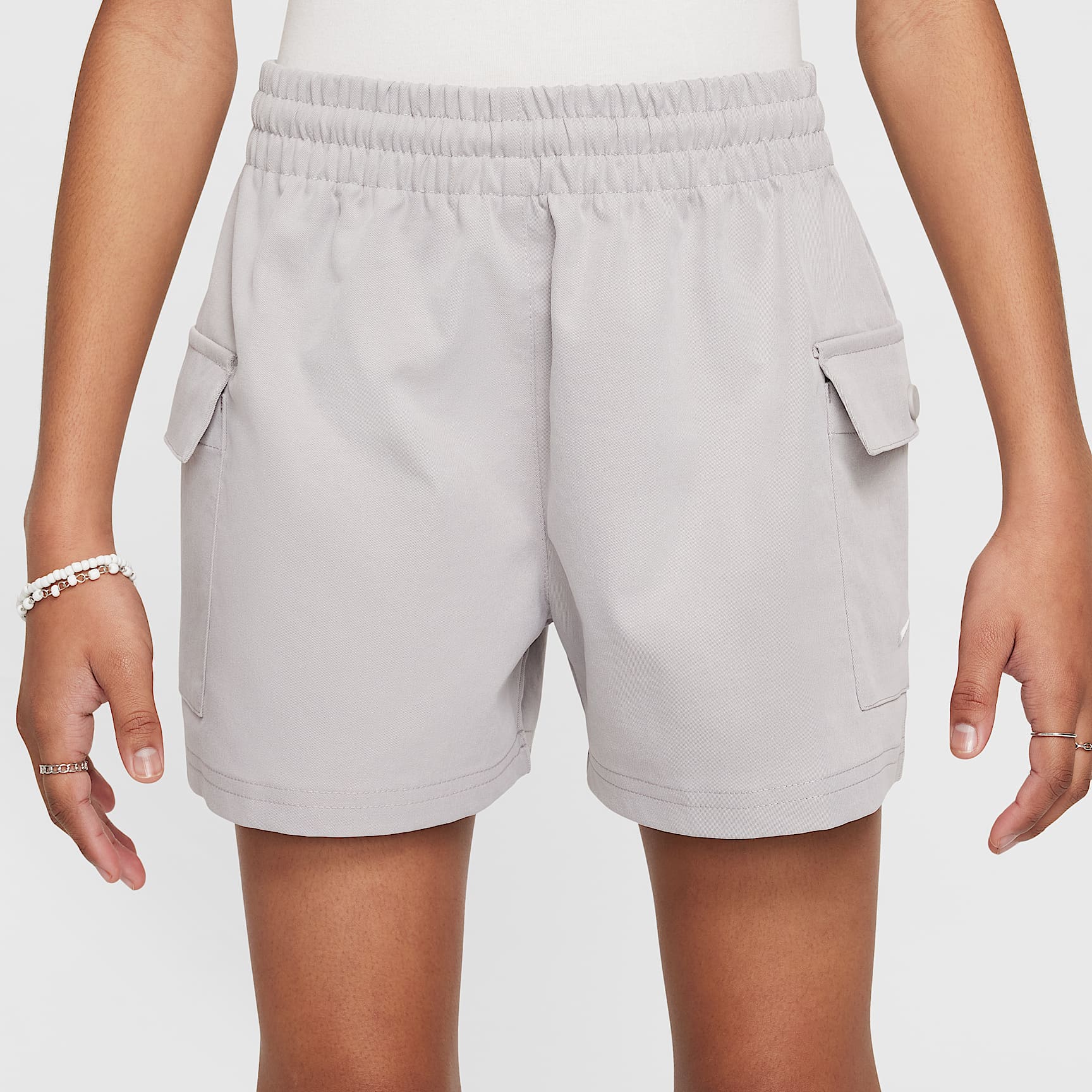 Nike Sportswear Girls' Woven Cargo Shorts