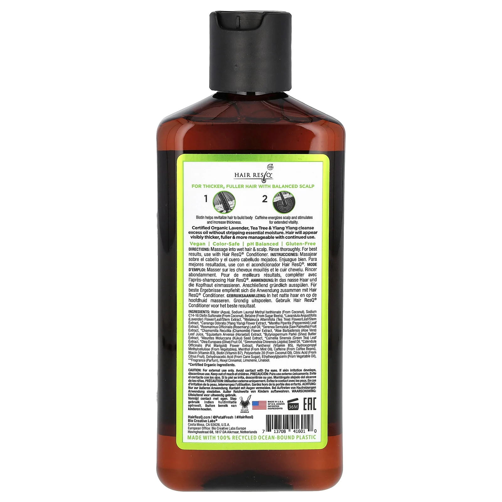 Petal Fresh, Pure, Спасение Волос , Шампунь для Утолщения Волос, 12 жидких унций (355 мл)