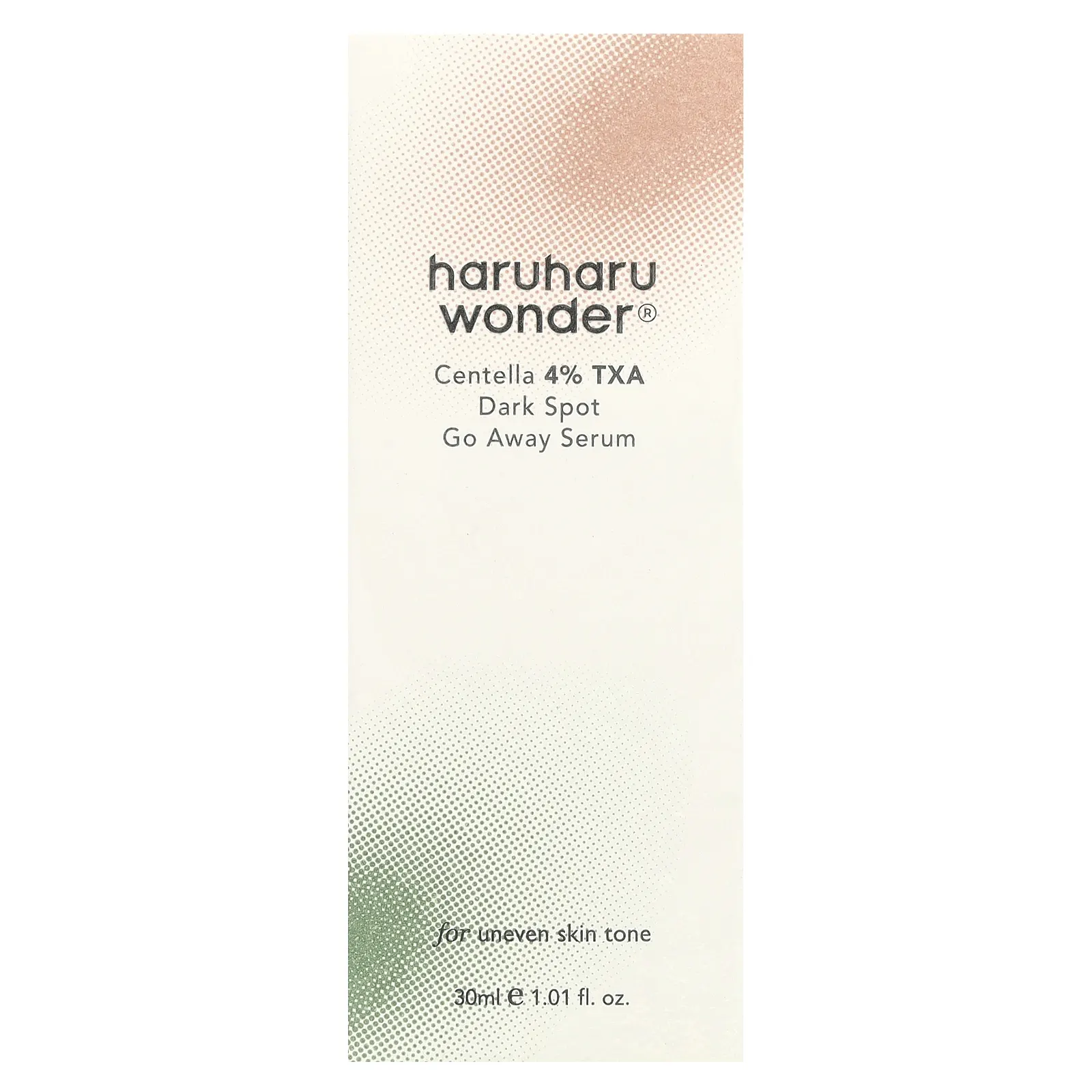 Haruharu, Сыворотка от Dark Spot Go Away, центелла с 4% ТХА, 30 мл (1,01 жидк. унц.)