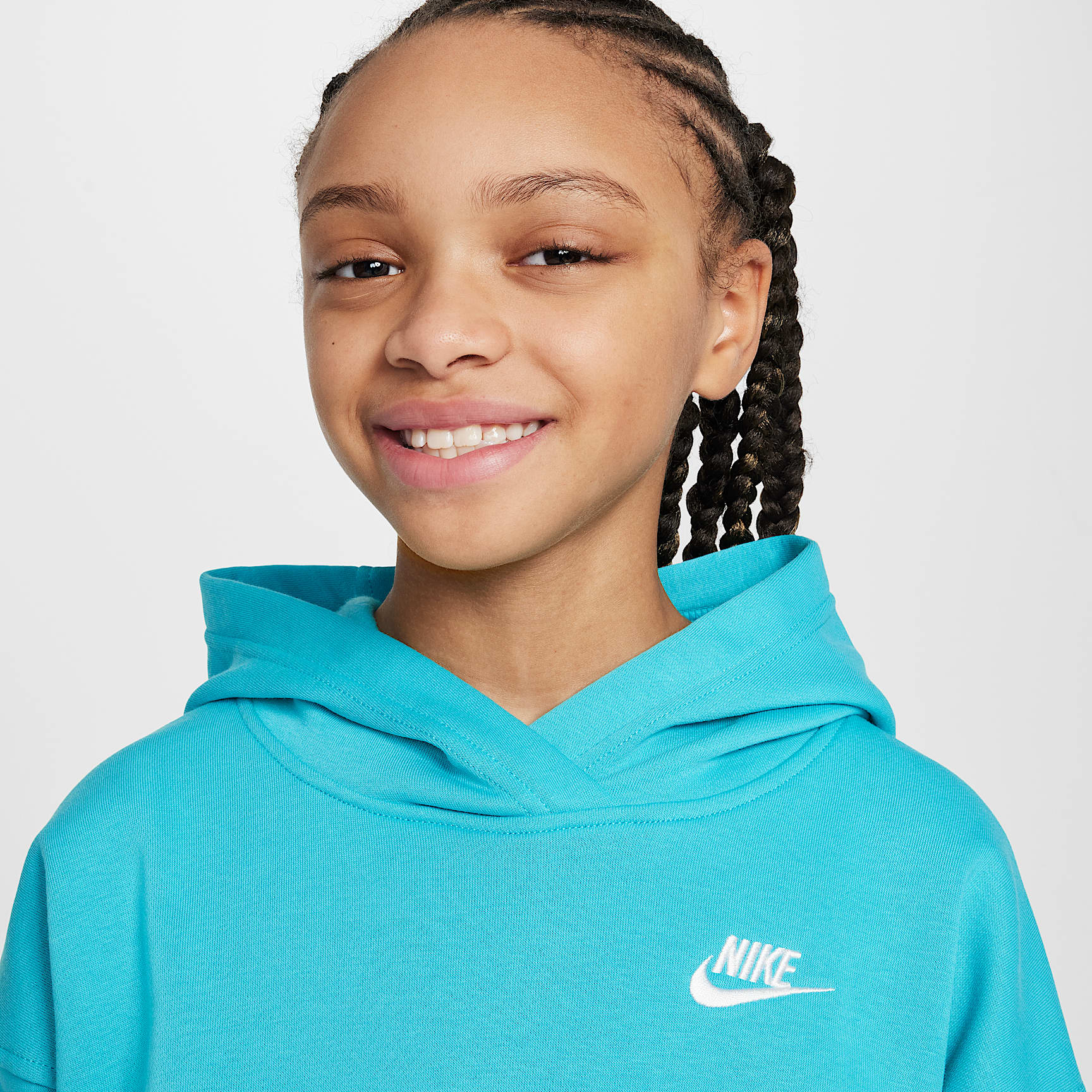 Nike Sportswear Club Fleece Big Kids' Oversized Pullover Hoodie