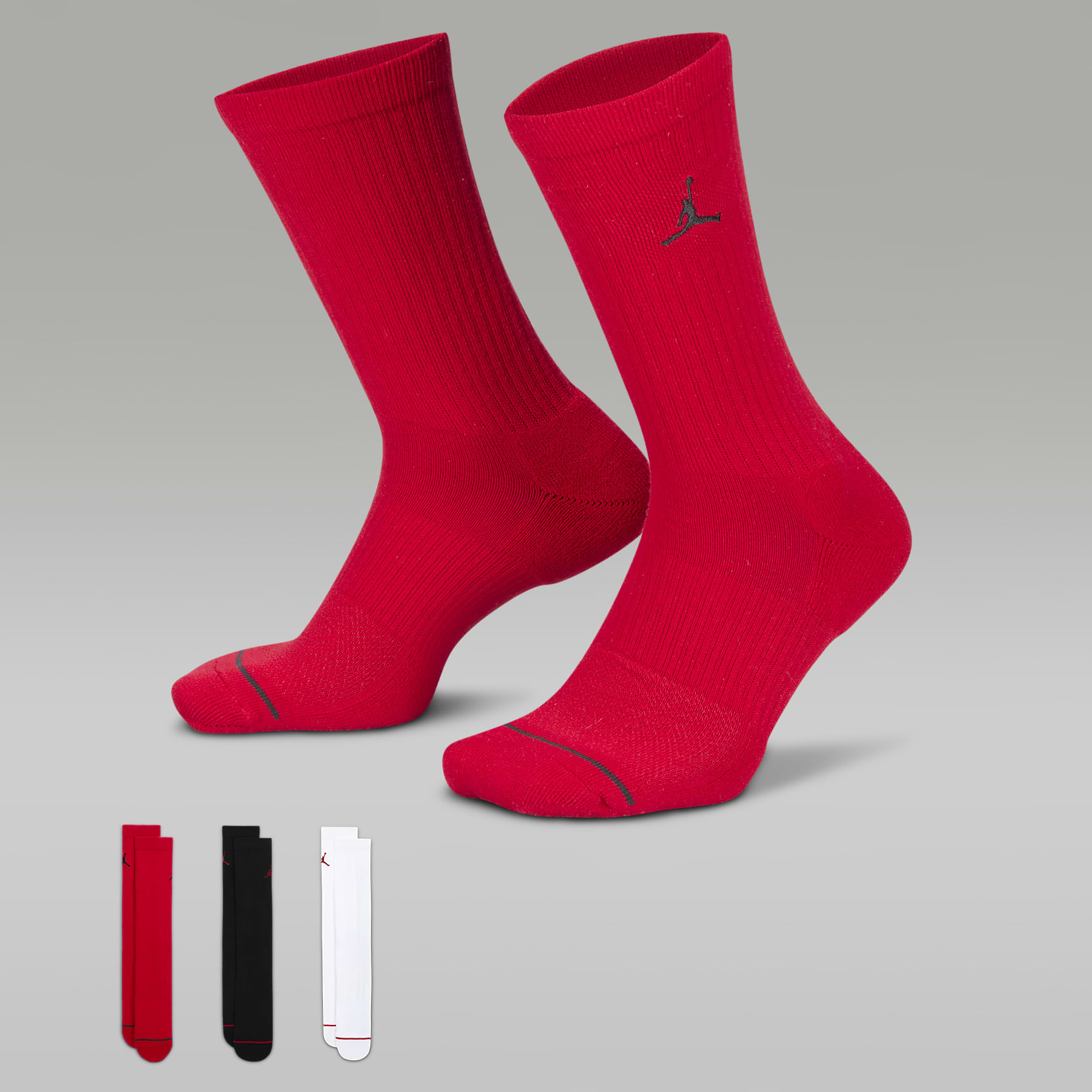 Jordan Everyday Crew Socks (3 pairs)