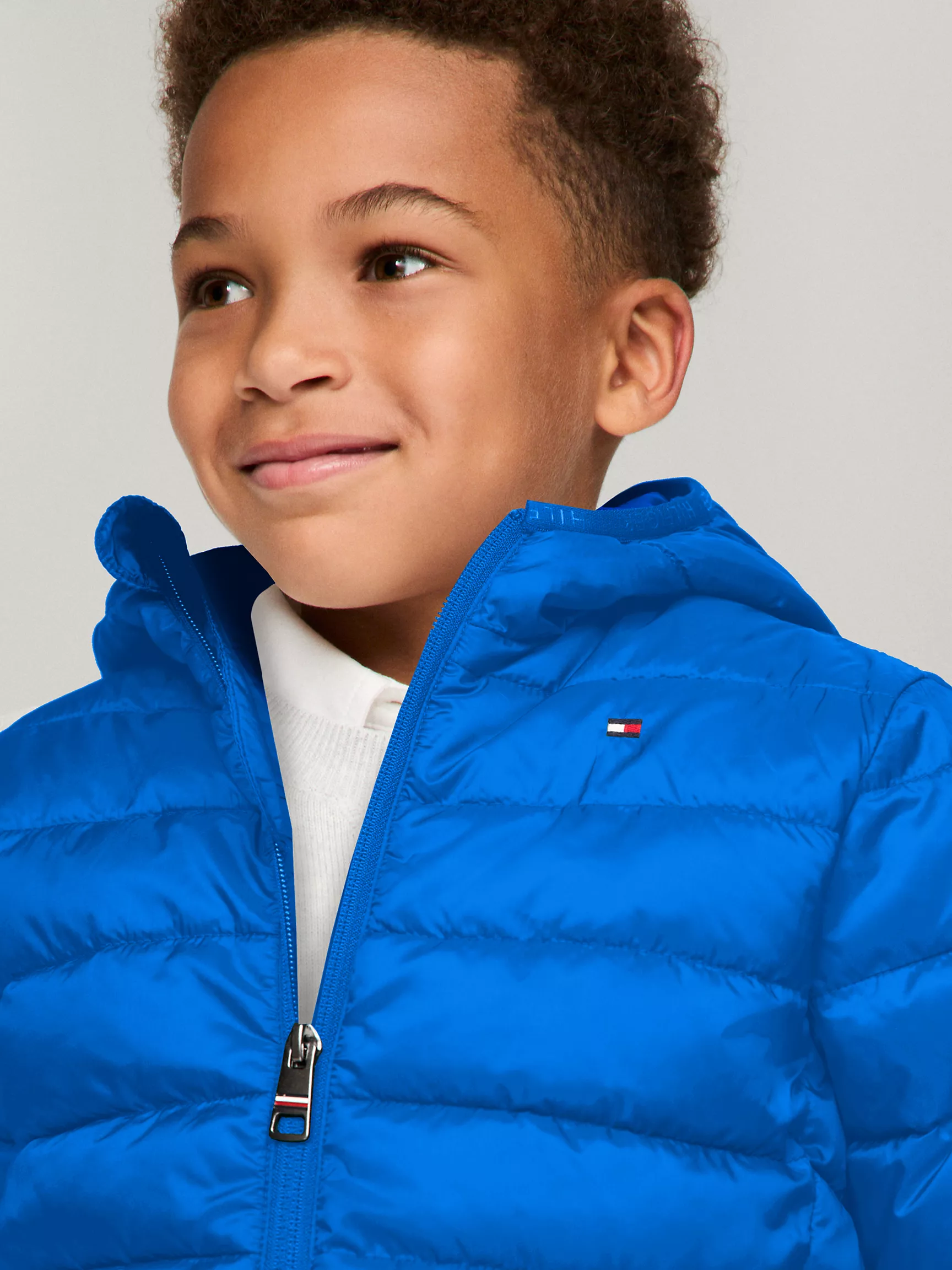 Куртка для мальчика Tommy Hilfiger, Детская водоотталкивающая складная куртка