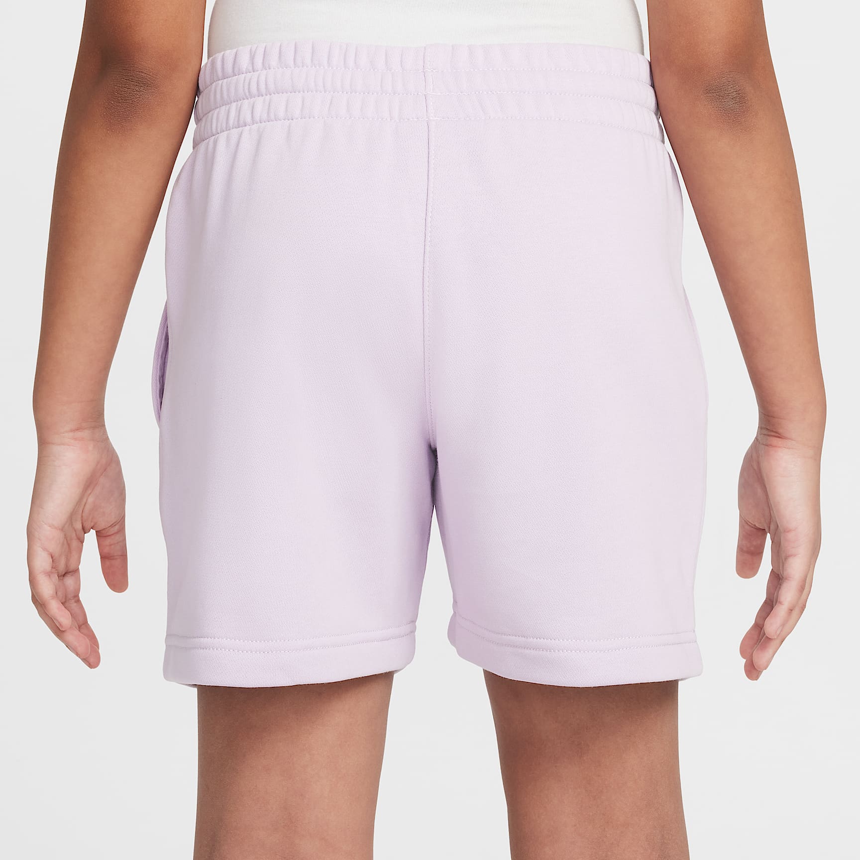 Nike Sportswear Club Fleece Big Kids' (Girls') 5" French Terry Shorts