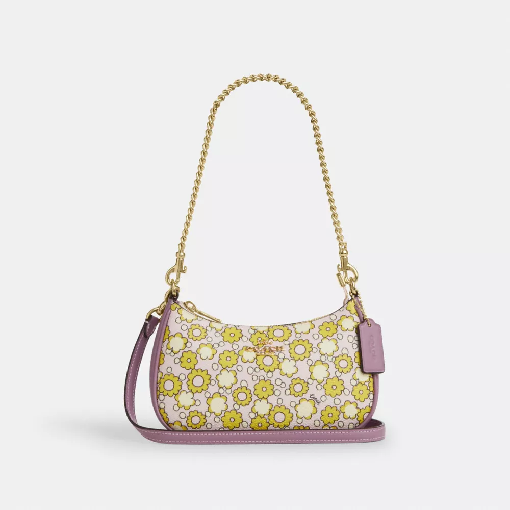 Сумка COACH Teri Mini Crossbody Bag With Floral Print