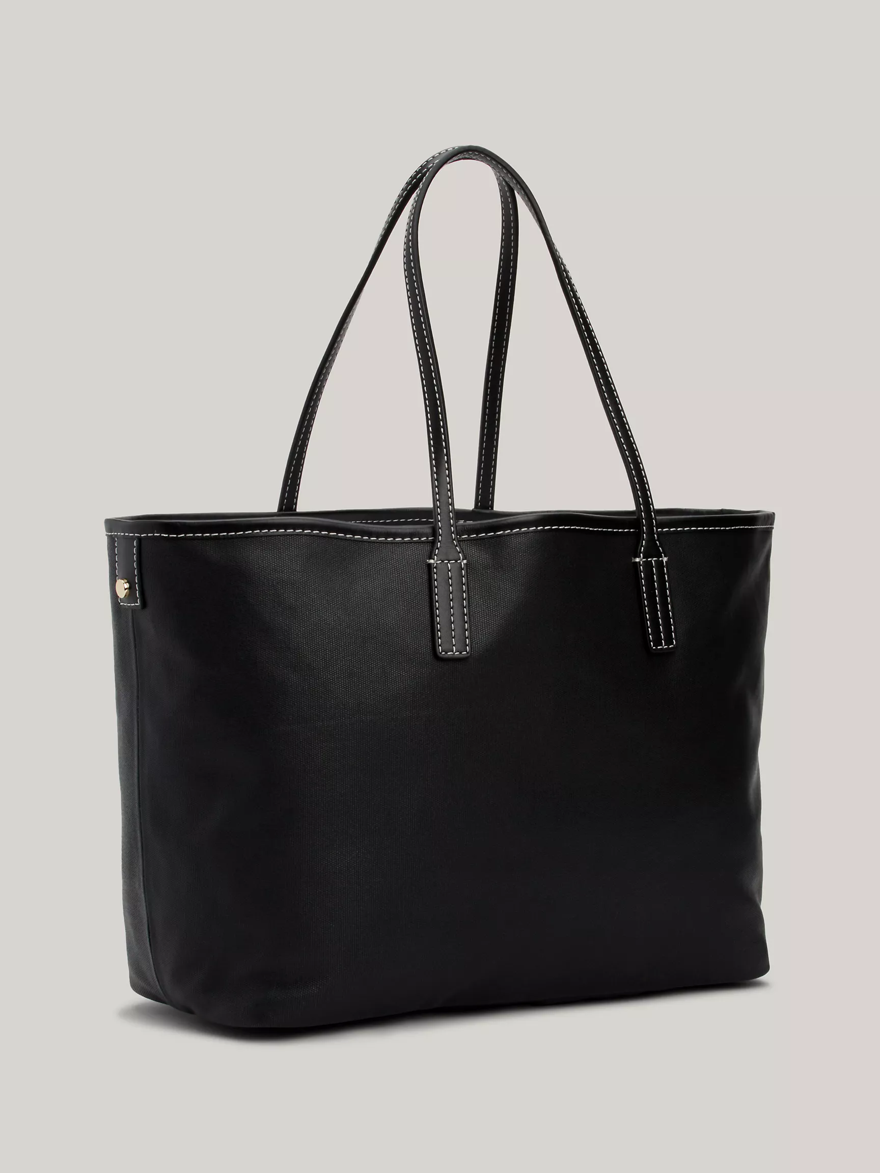 Женская сумка Tommy Hilfiger, Лакированная сумка-тоут с логотипом TH