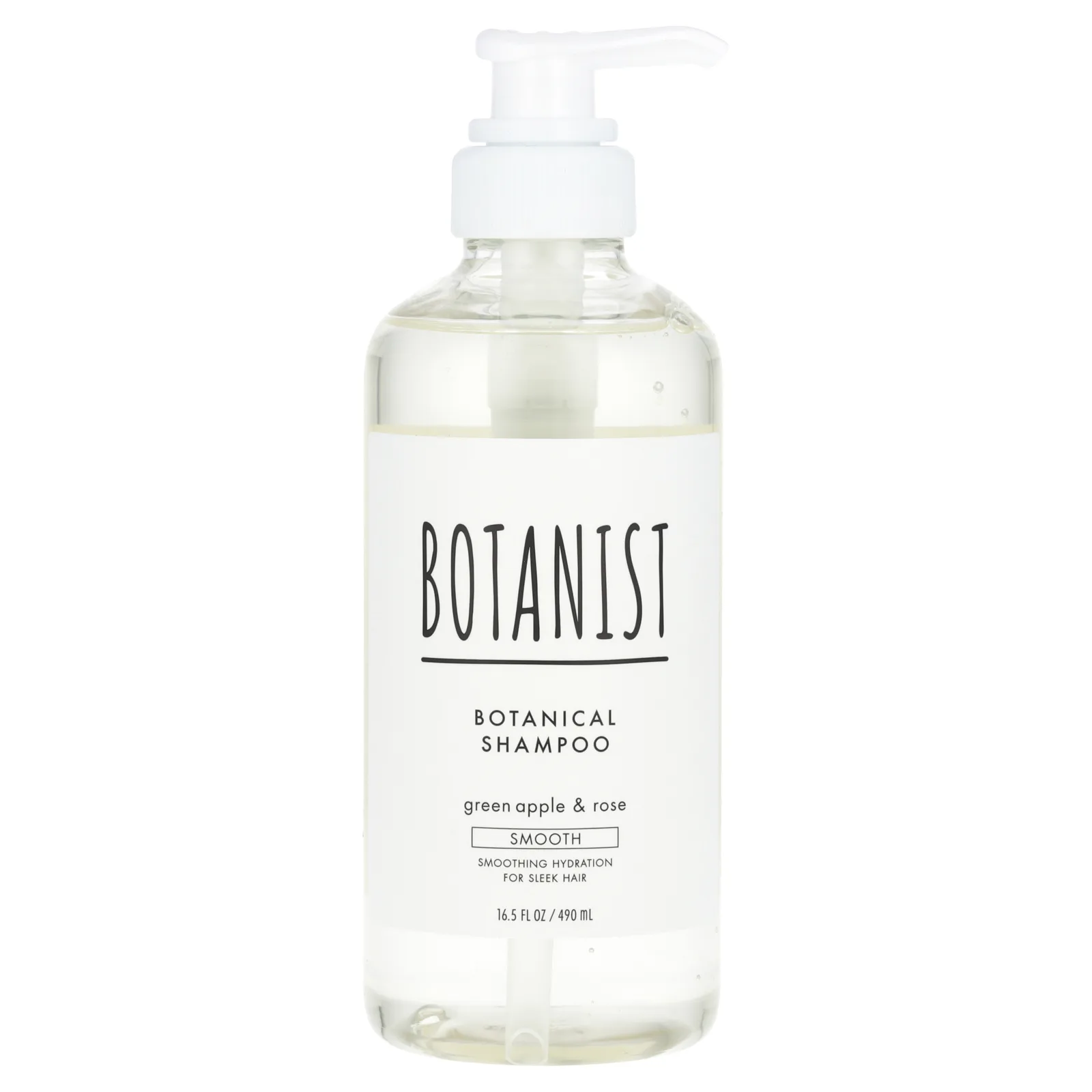Botanist, растительный шампунь, для гладкости кожи, зеленое яблоко и роза, 490 мл (16,5 жидк. унции)
