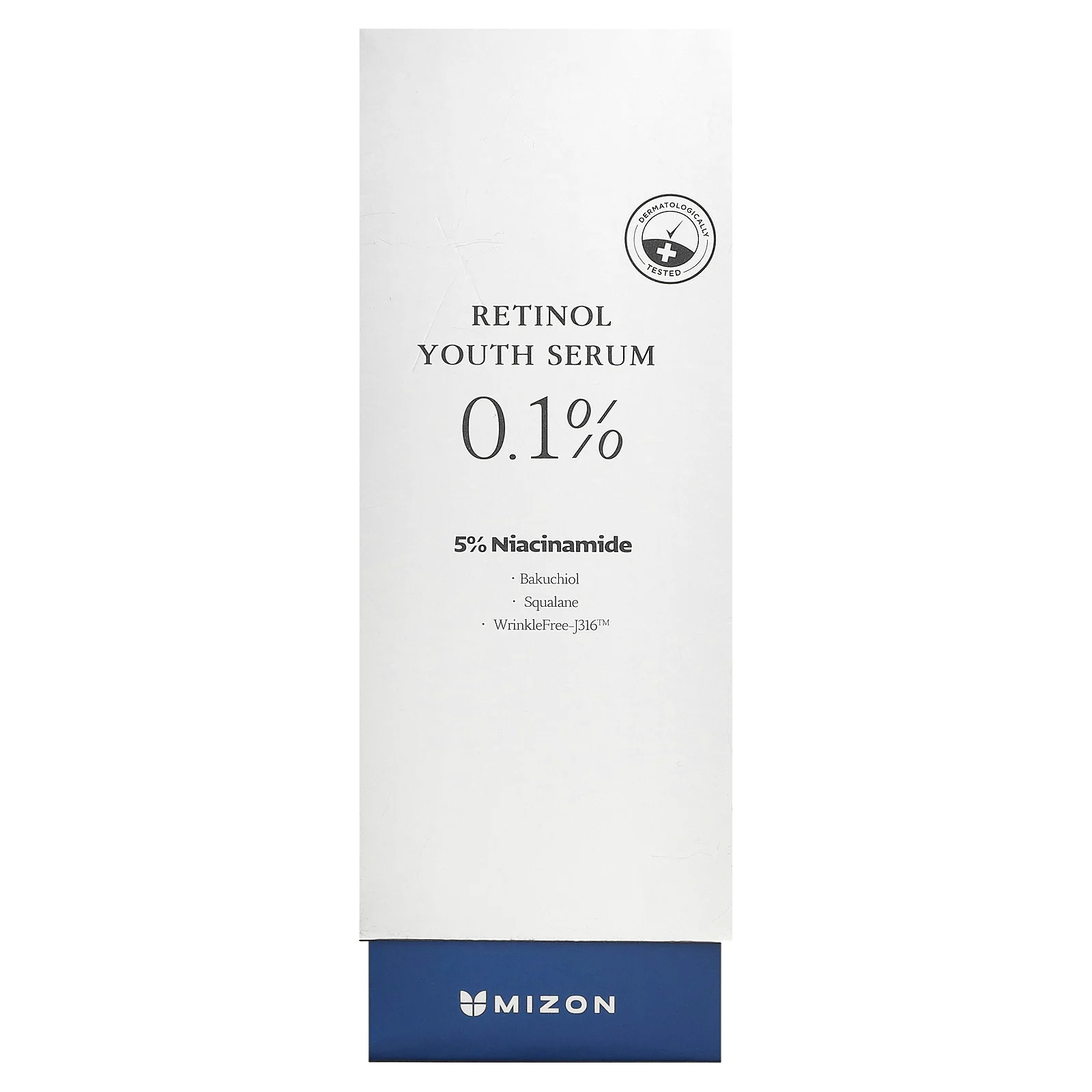 Mizon, Молодежная сыворотка с ретинолом 0,1%, 28 г (0,99 унции)