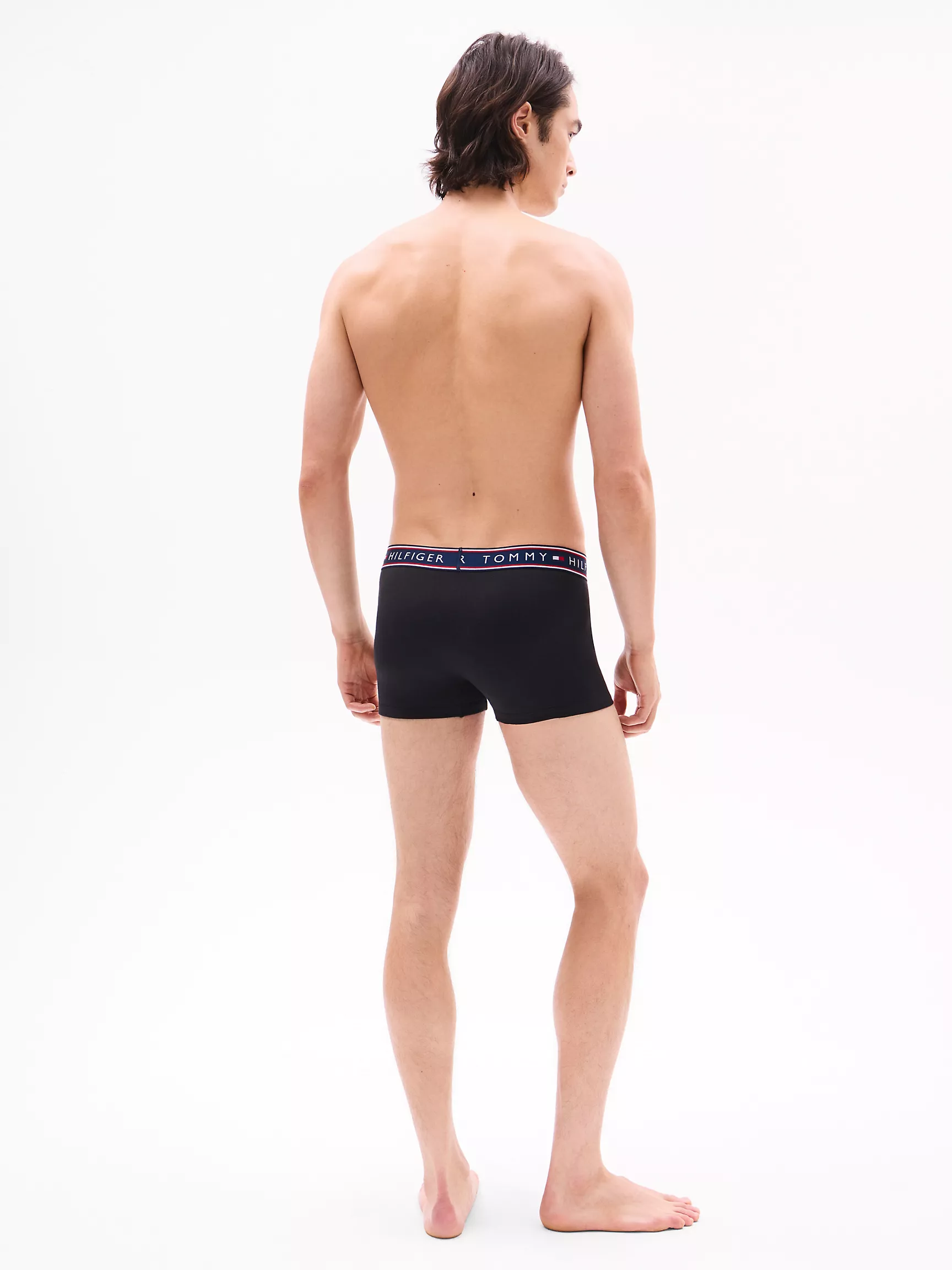 Мужское нижнее белье Tommy Hilfiger, Хлопковые эластичные трусы-боксеры (набор 3 шт.)