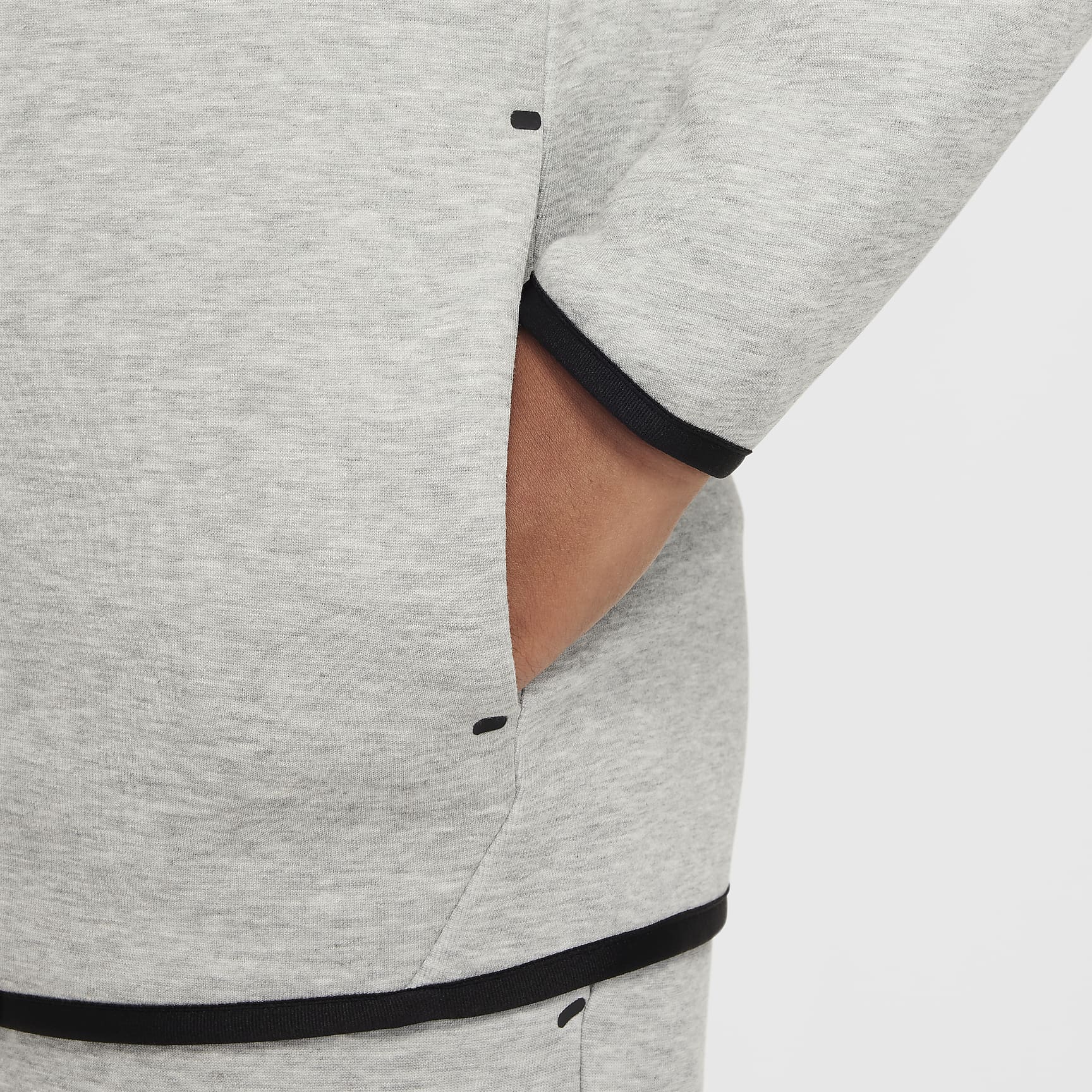 Nike Sportswear Tech Fleece Big Kids' Full-Zip Hoodie (Extended Size)