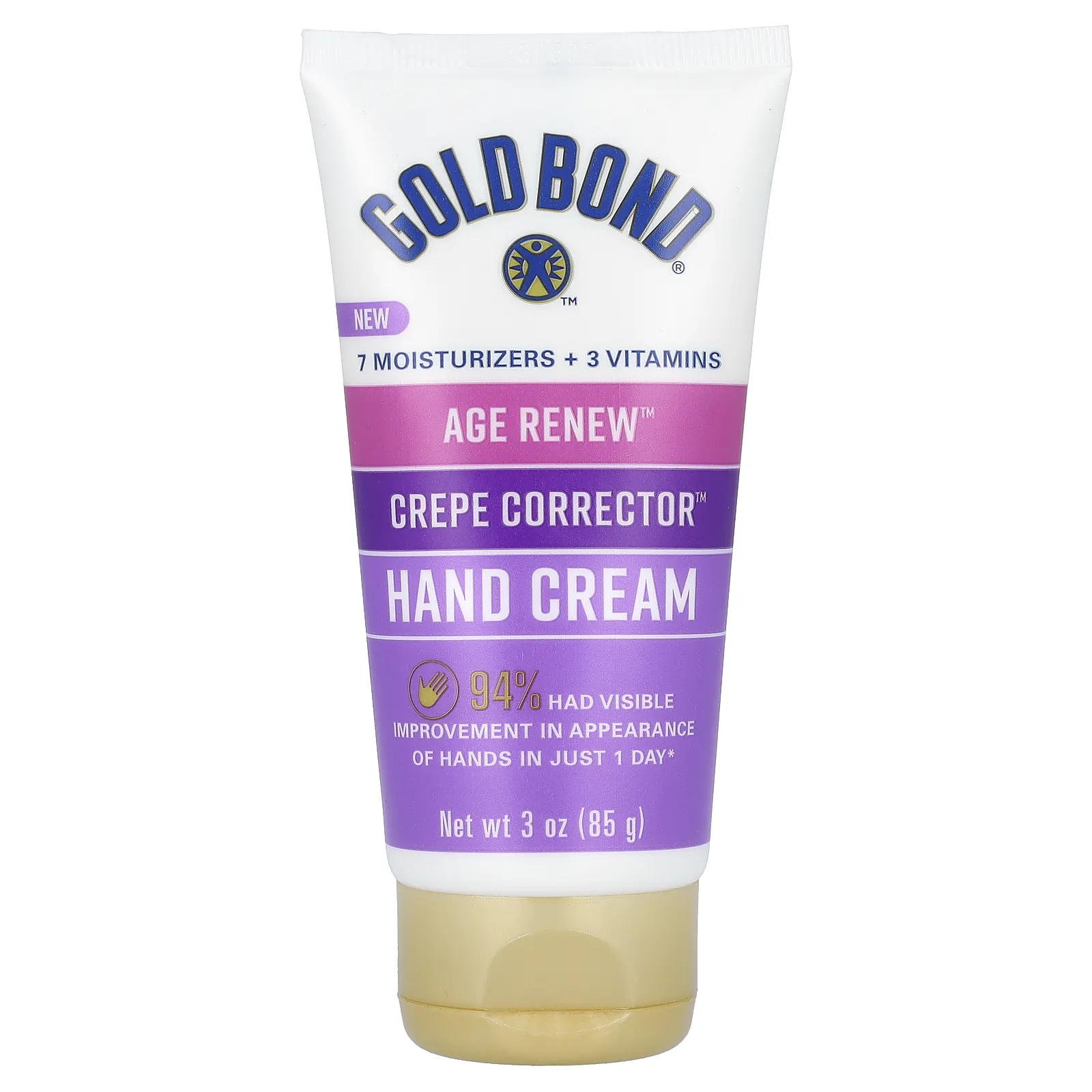 Gold Bond, Age Renew, крем-корректор для рук, 85 г (3 унции)