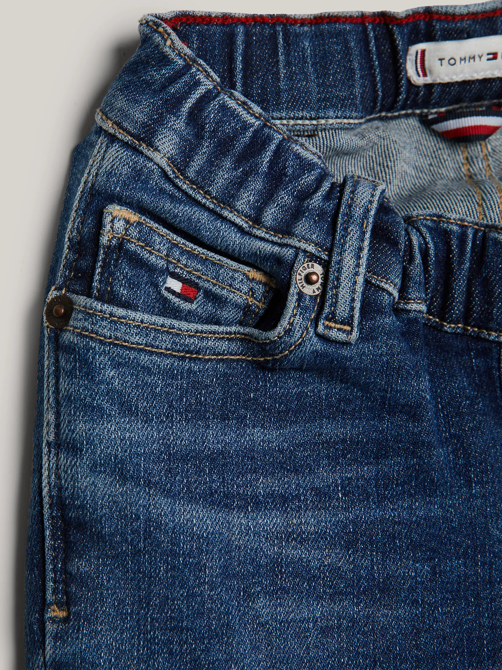 Джинсы для девочек Tommy Hilfiger, Узкие джинсы специального кроя